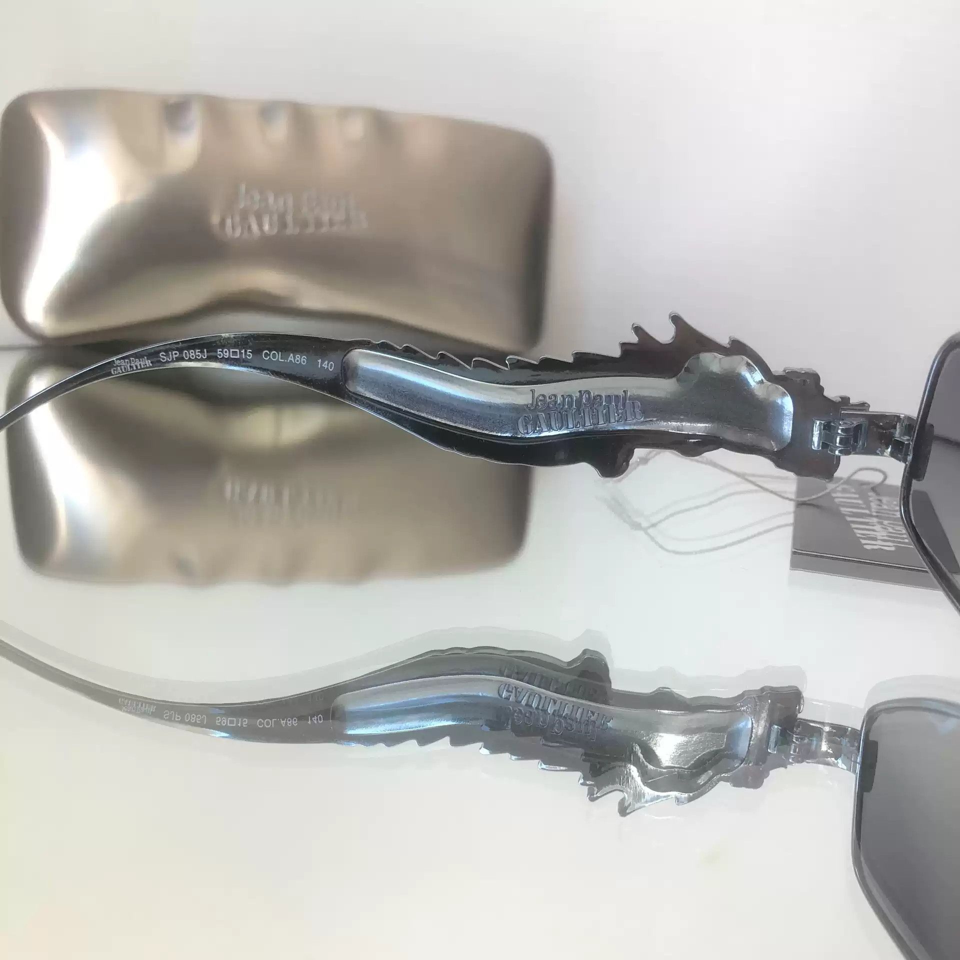 Jean Paul Gaultier Gianpaul Gautier Gautier Gooseprint Dark Glass Size ONE SIZE - 6 Thumbnail