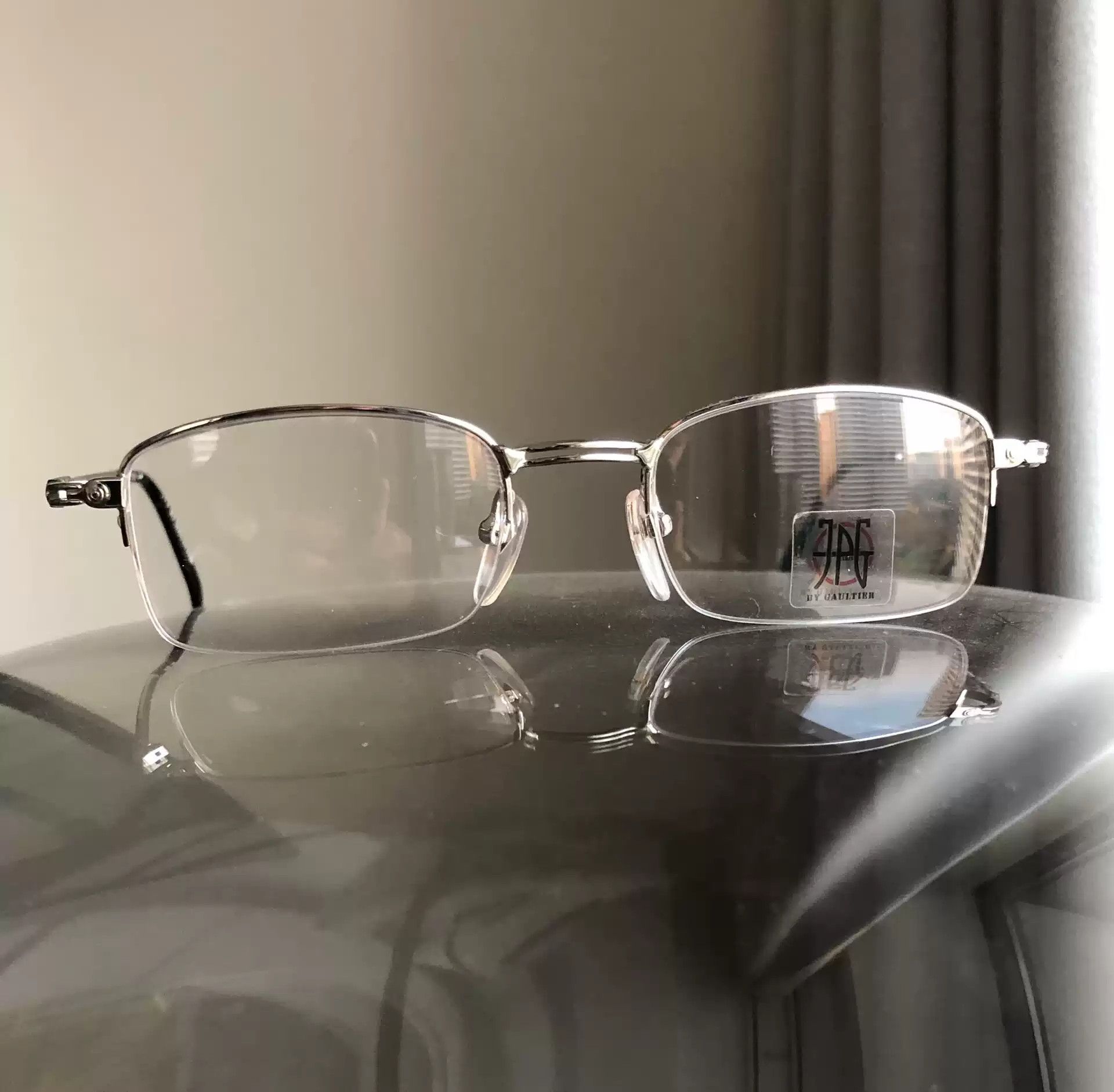 Jean Paul Gaultier JPG by gaultier Gaultier Metal Half Frame Glass Size ONE SIZE - 6 Thumbnail