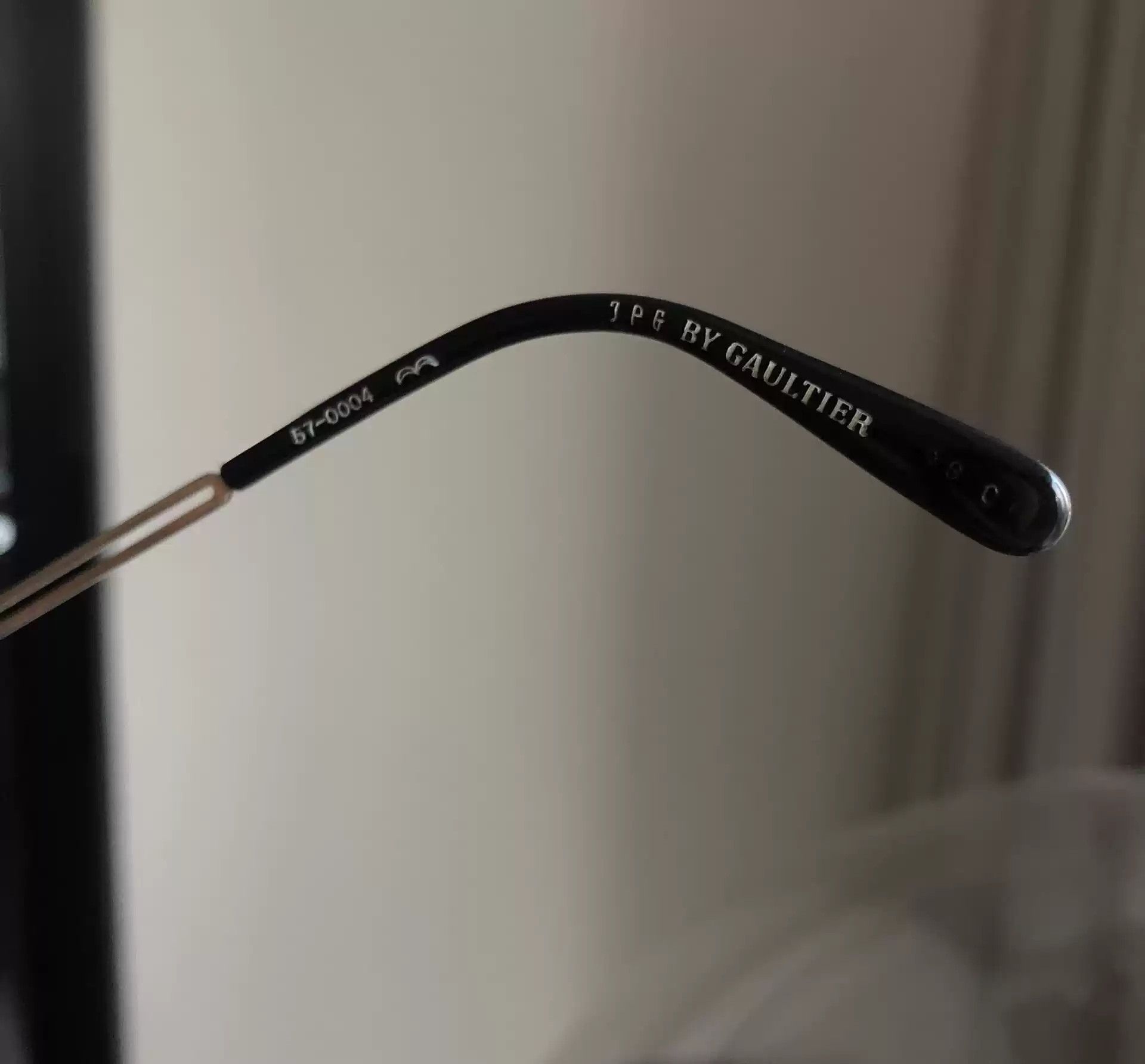 Jean Paul Gaultier JPG by gaultier Gaultier Metal Half Frame Glass Size ONE SIZE - 7 Thumbnail