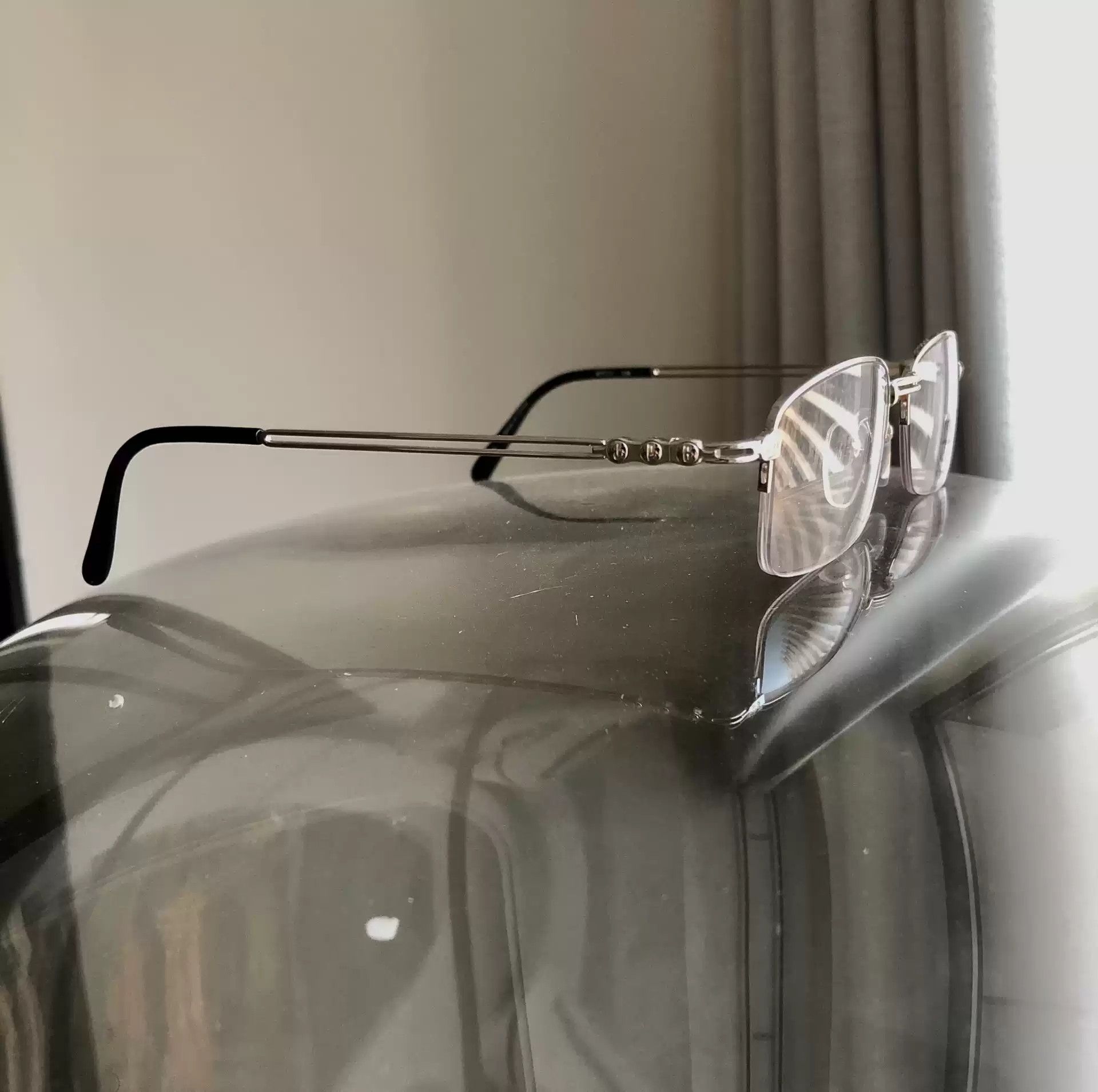 Jean Paul Gaultier JPG by gaultier Gaultier Metal Half Frame Glass Size ONE SIZE - 4 Thumbnail