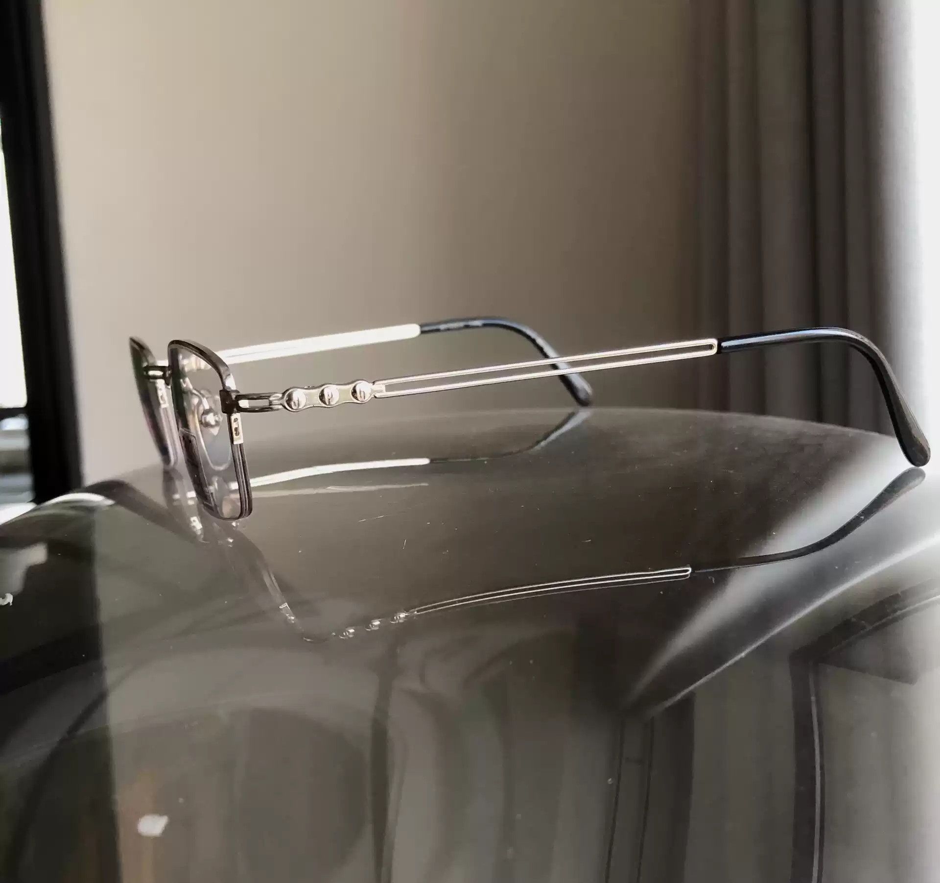 Jean Paul Gaultier JPG by gaultier Gaultier Metal Half Frame Glass Size ONE SIZE - 5 Thumbnail