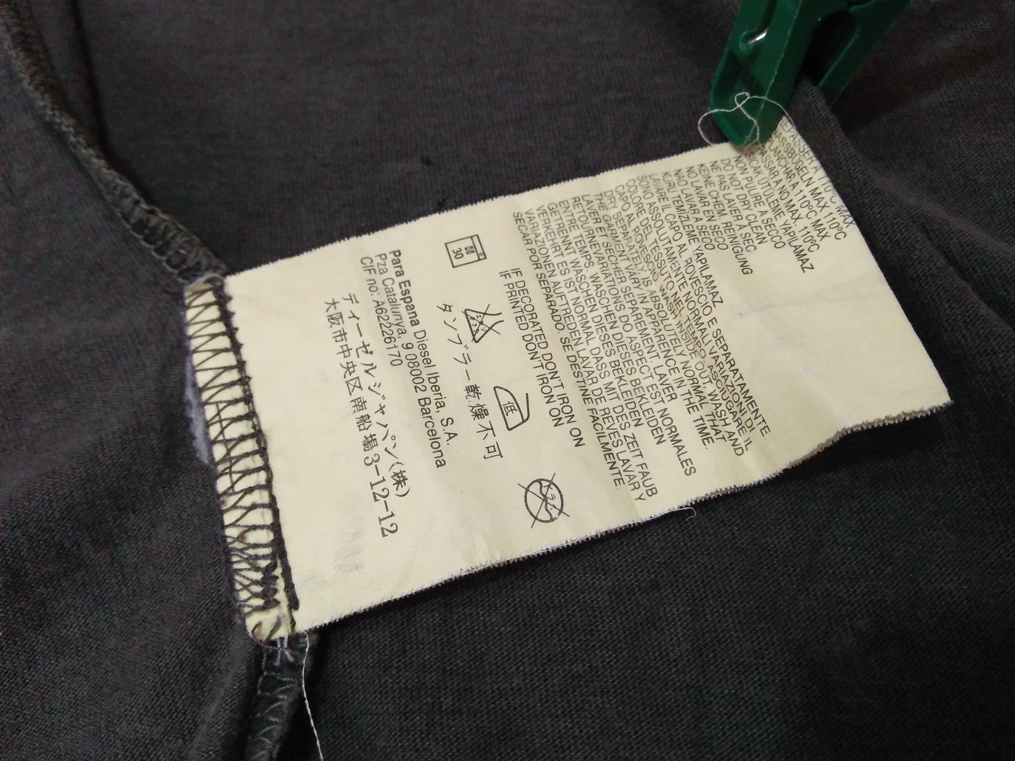 Diesel DIESEL Mohawk Only The Brave Patch Dark Green Polo Shirt Size US M / EU 48-50 / 2 - 7 Thumbnail