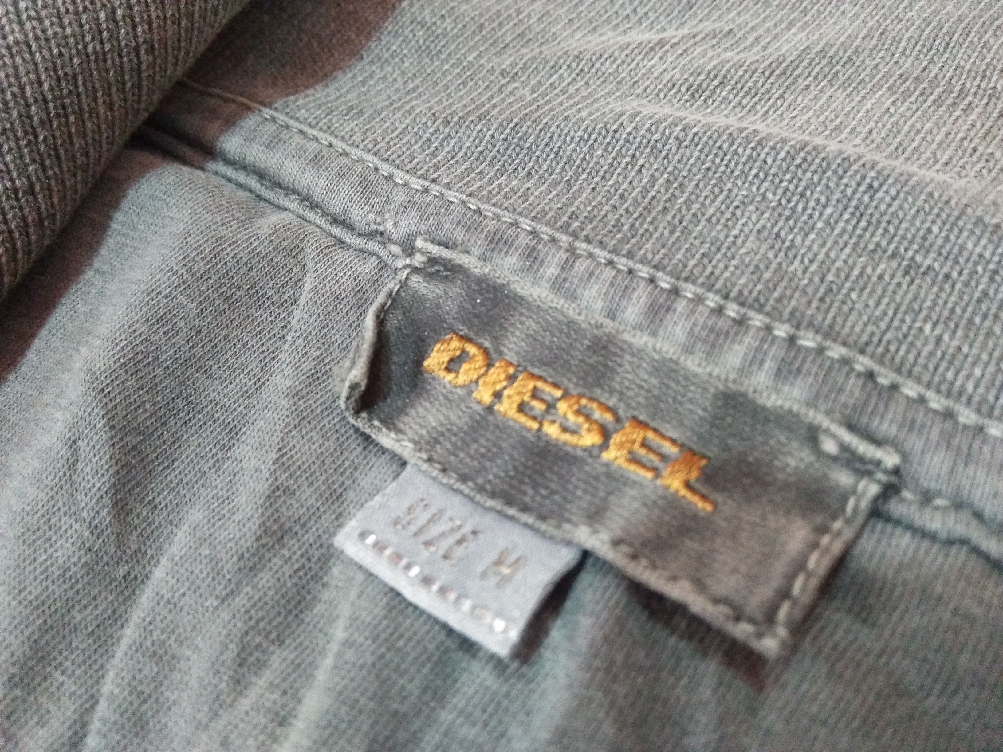 Diesel DIESEL Mohawk Only The Brave Patch Dark Green Polo Shirt Size US M / EU 48-50 / 2 - 4 Thumbnail