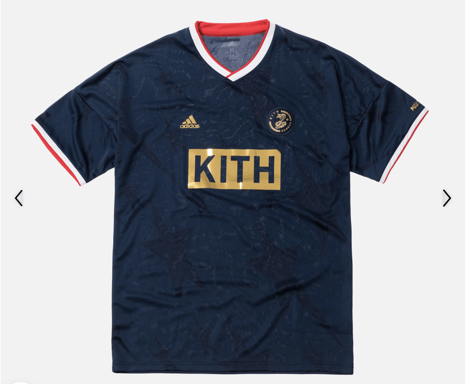 Adidas × Kith Help KITH X ADIDAS SOCCER MATCH JERSEY- COBRAS