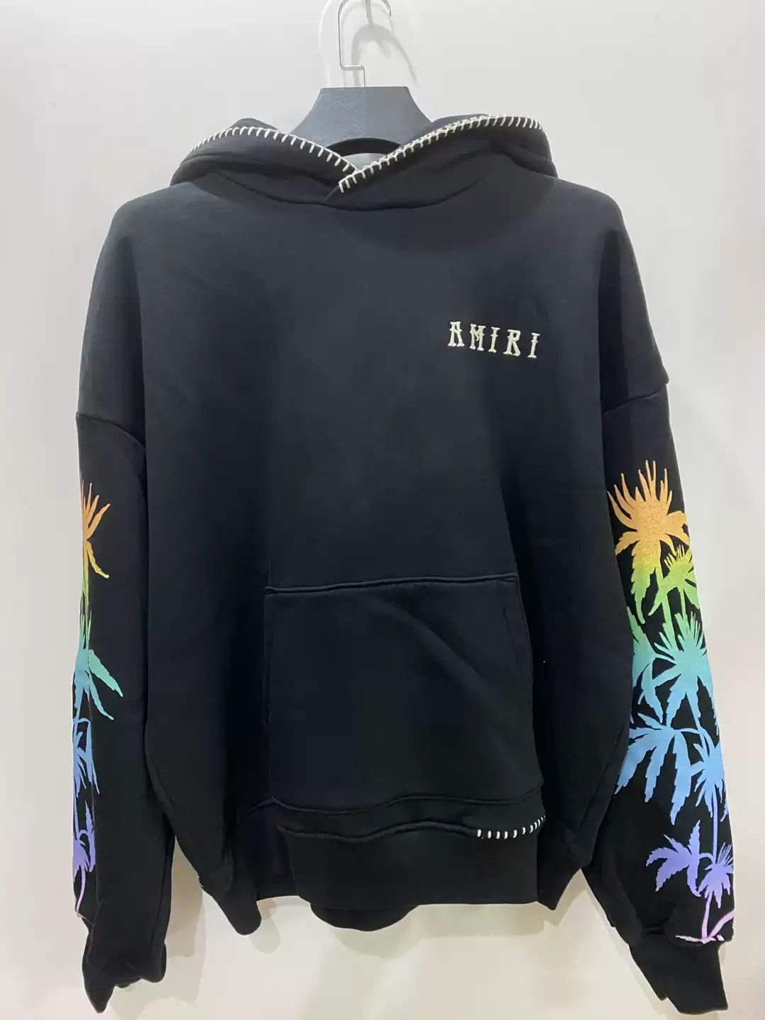 Amiri Amiri 20ss Coconut Tree Hooded Embroidered Hoodie Size US M / EU 48-50 / 2 - 2 Thumbnail