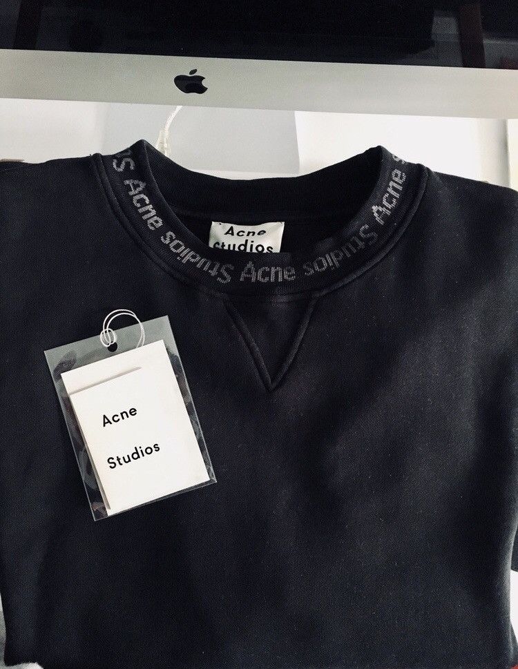 Acne Studios ACNE STUDIOS YANA RIB AW17 - BLACK | Grailed