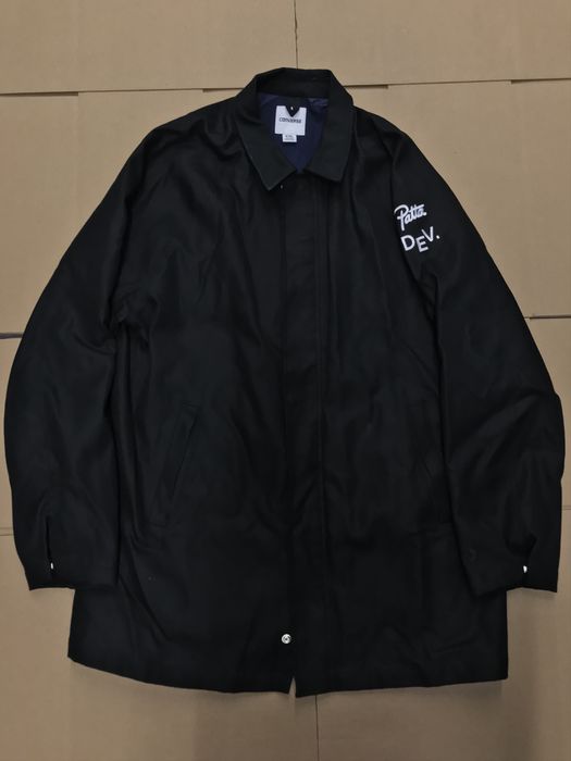 Converse x patta x deviation coaches trench coat sale