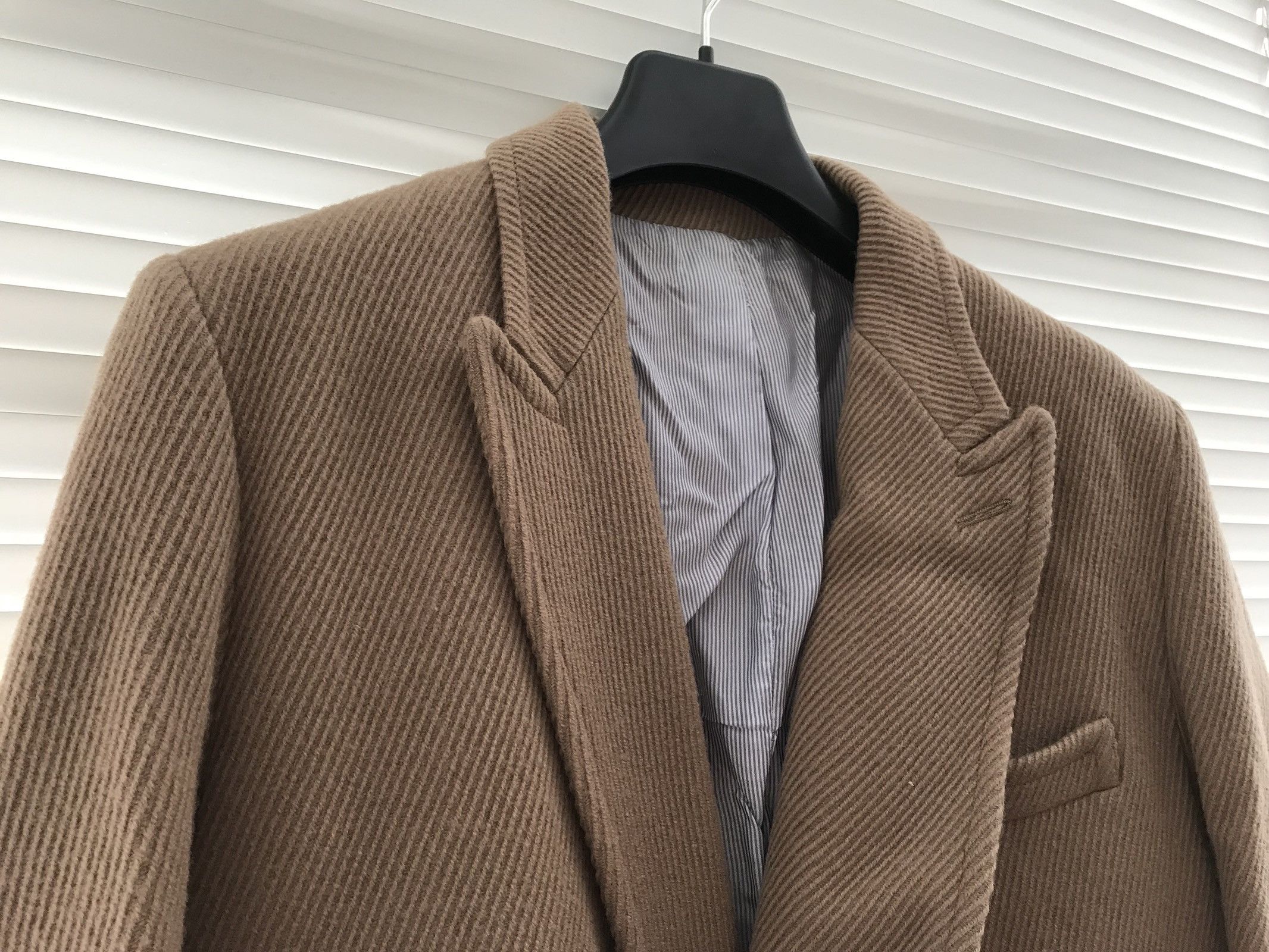 Band Of Outsiders Beige Double Breasted Coat Size US L / EU 52-54 / 3 - 1 Thumbnail