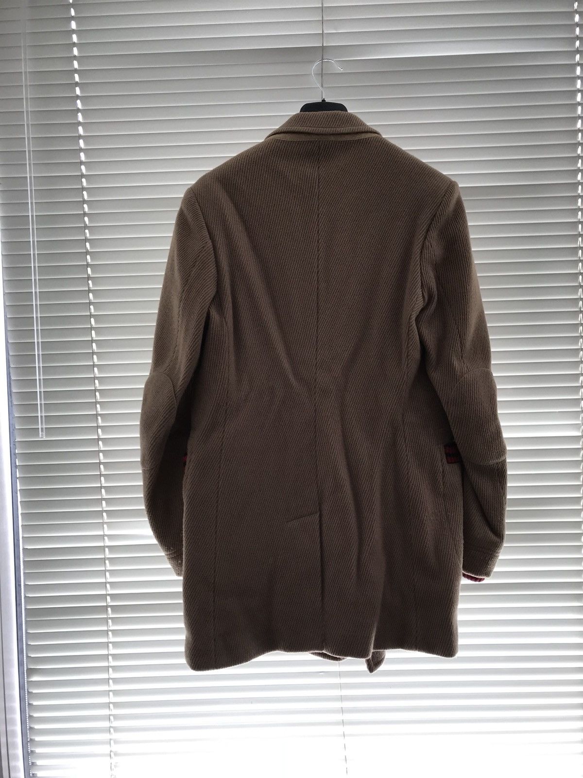 Band Of Outsiders Beige Double Breasted Coat Size US L / EU 52-54 / 3 - 6 Thumbnail