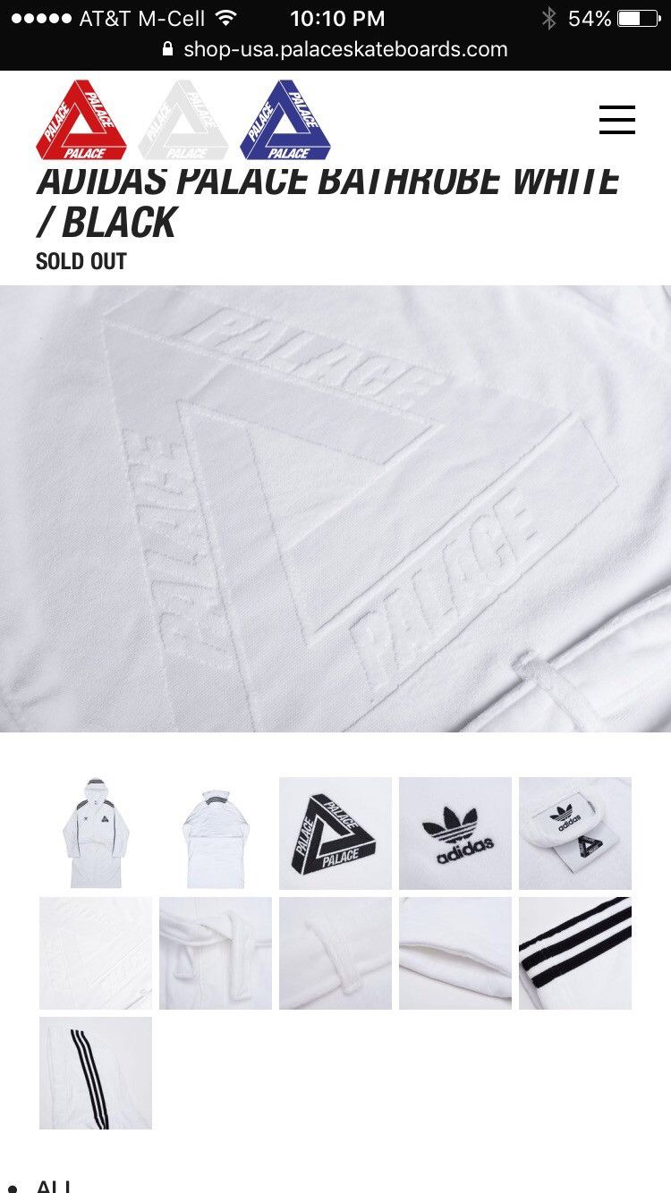 Adidas Palace Palace X Adidas Robe Grailed