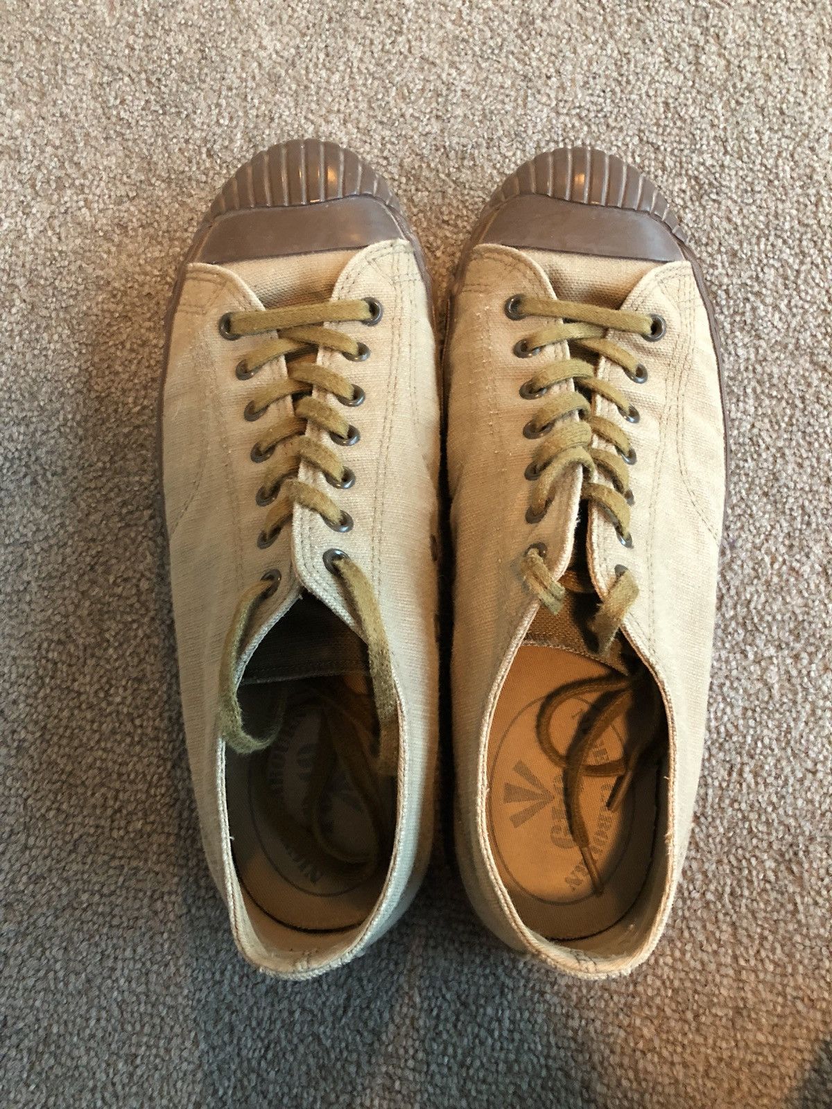 Nigel Cabourn Military Sneakers | Grailed