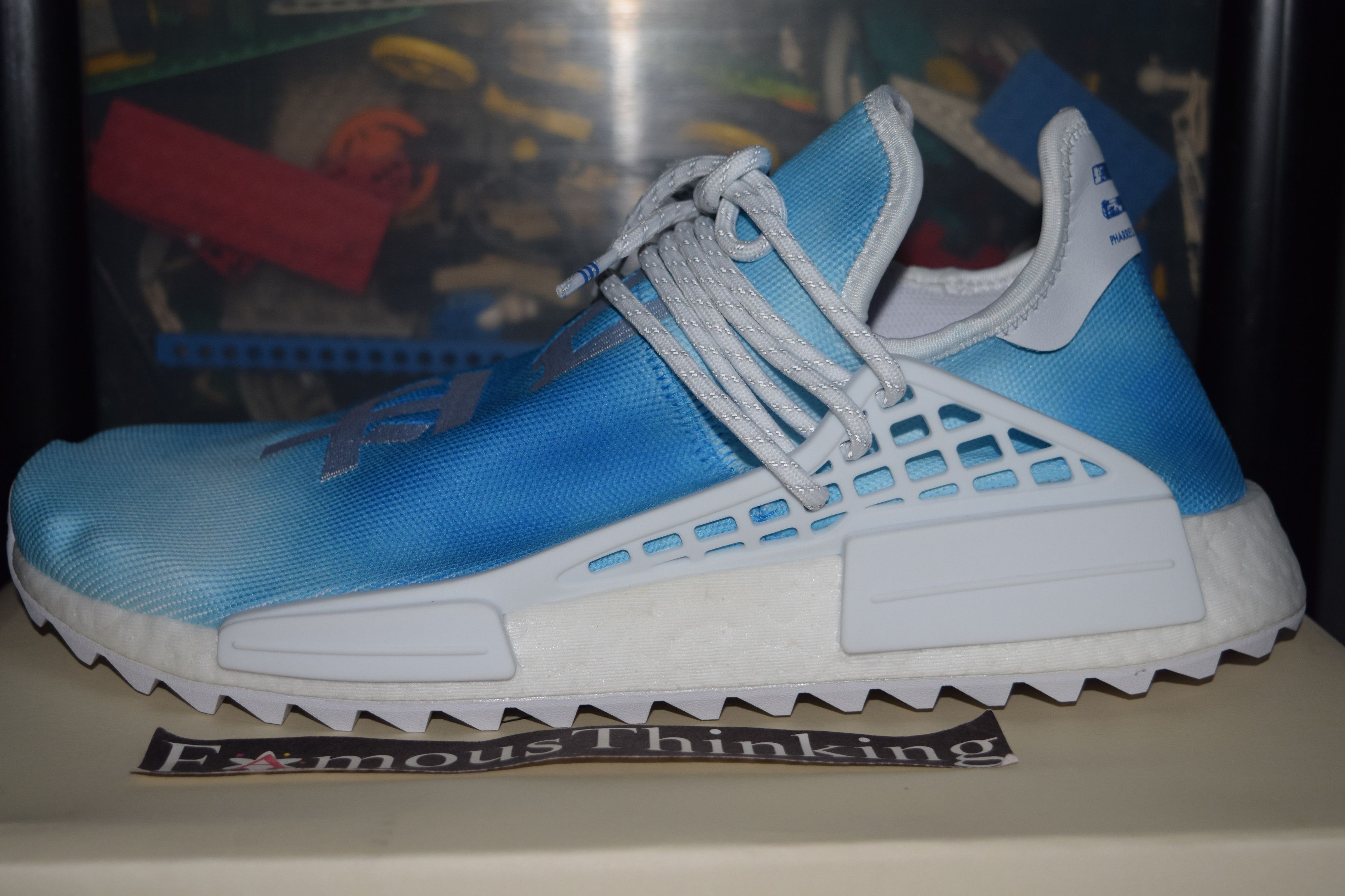 Adidas NMD Human Race Blue Pharrell China Exclusive