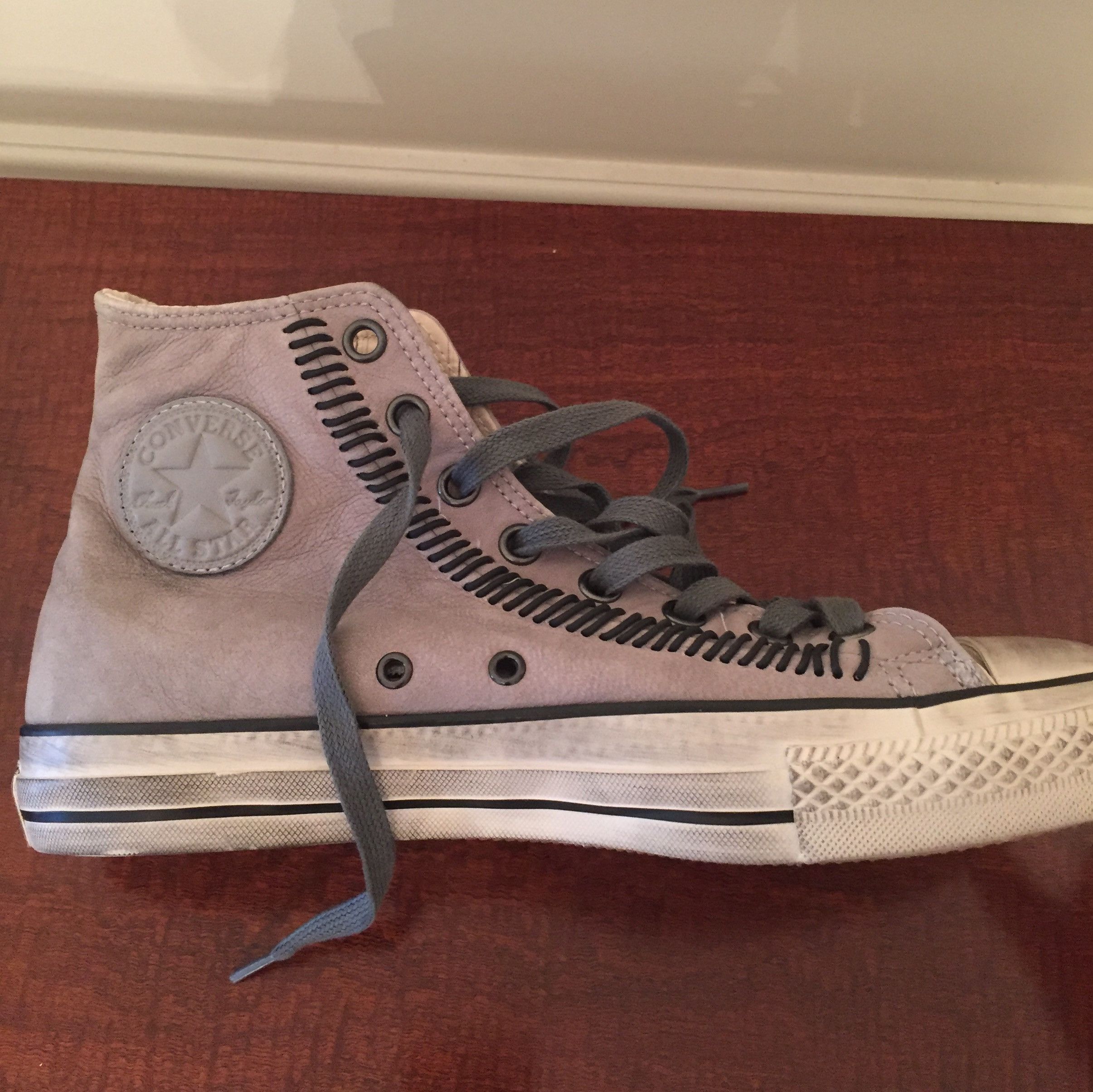 Converse John Varvatos Converse x John Varvatos CTAS Artisan Stitch Hi Moonmist Grailed