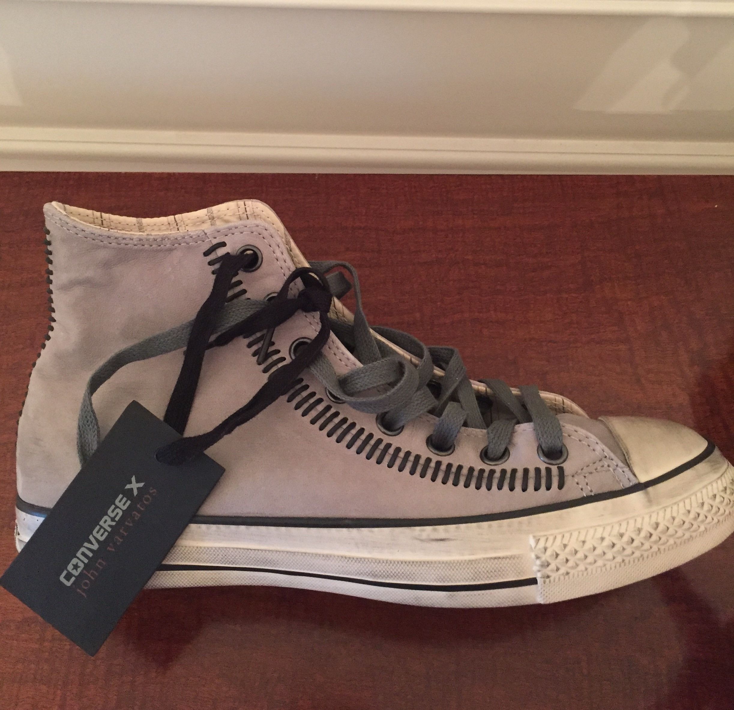 Converse John Varvatos Converse x John Varvatos CTAS Artisan Stitch Hi Moonmist Grailed