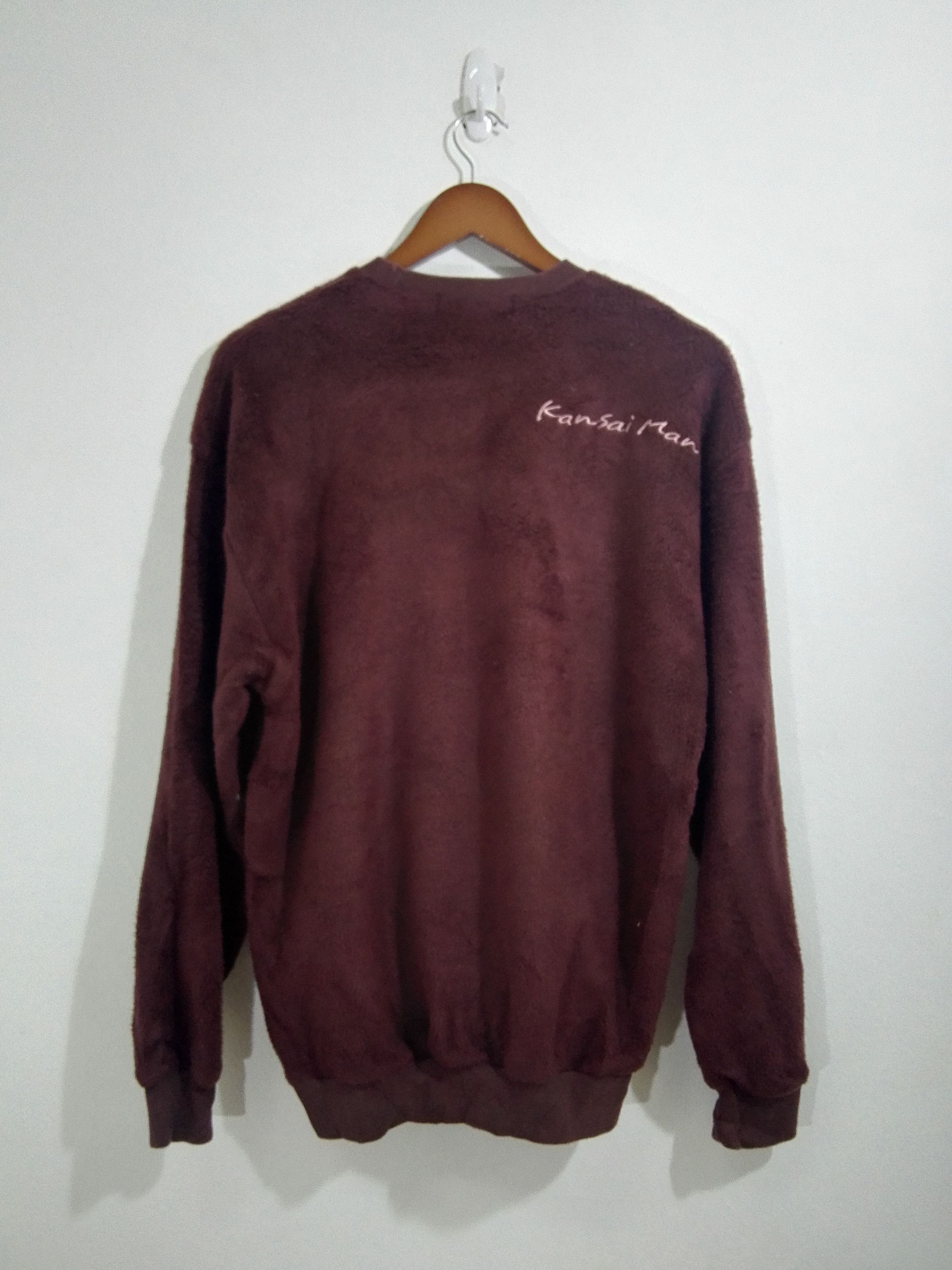 Kansai Yamamoto Kansai Man Fleece Sweatshirt Iconic Japanese Design 13 Size US L / EU 52-54 / 3 - 2 Thumbnail