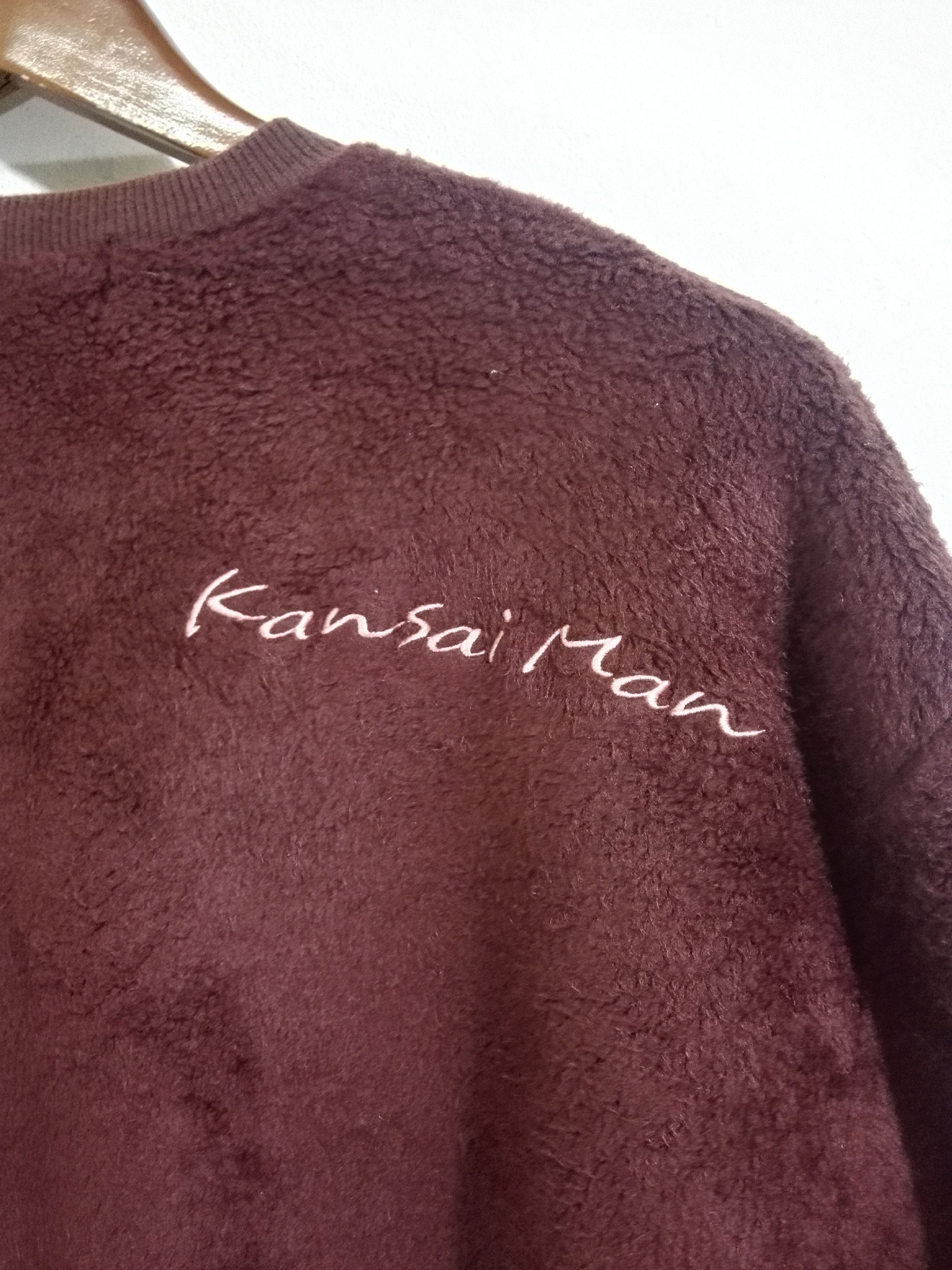 Kansai Yamamoto Kansai Man Fleece Sweatshirt Iconic Japanese Design 13 Size US L / EU 52-54 / 3 - 5 Thumbnail