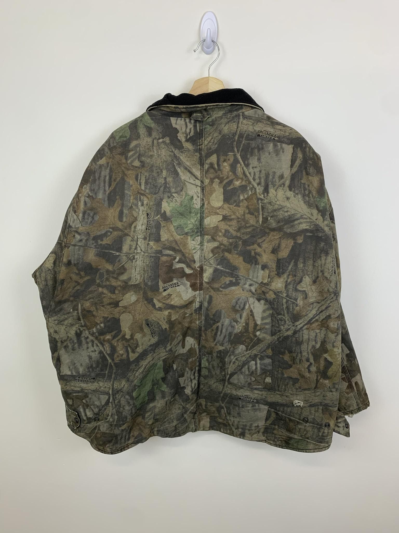 Carhartt Vintage 90s Gunflint Realtree Camo Canvas Jacket Size US XXL / EU 58 / 5 - 5 Thumbnail