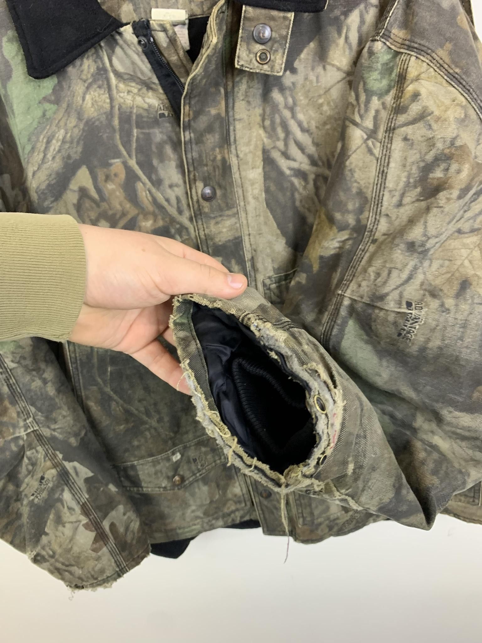 Carhartt Vintage 90s Gunflint Realtree Camo Canvas Jacket Size US XXL / EU 58 / 5 - 3 Thumbnail