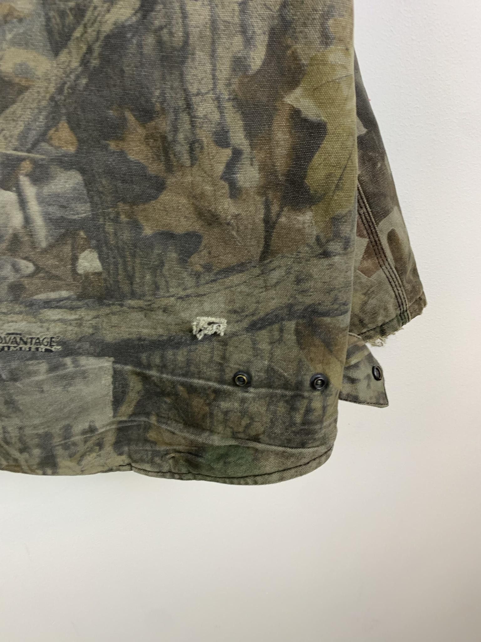 Carhartt Vintage 90s Gunflint Realtree Camo Canvas Jacket Size US XXL / EU 58 / 5 - 6 Thumbnail