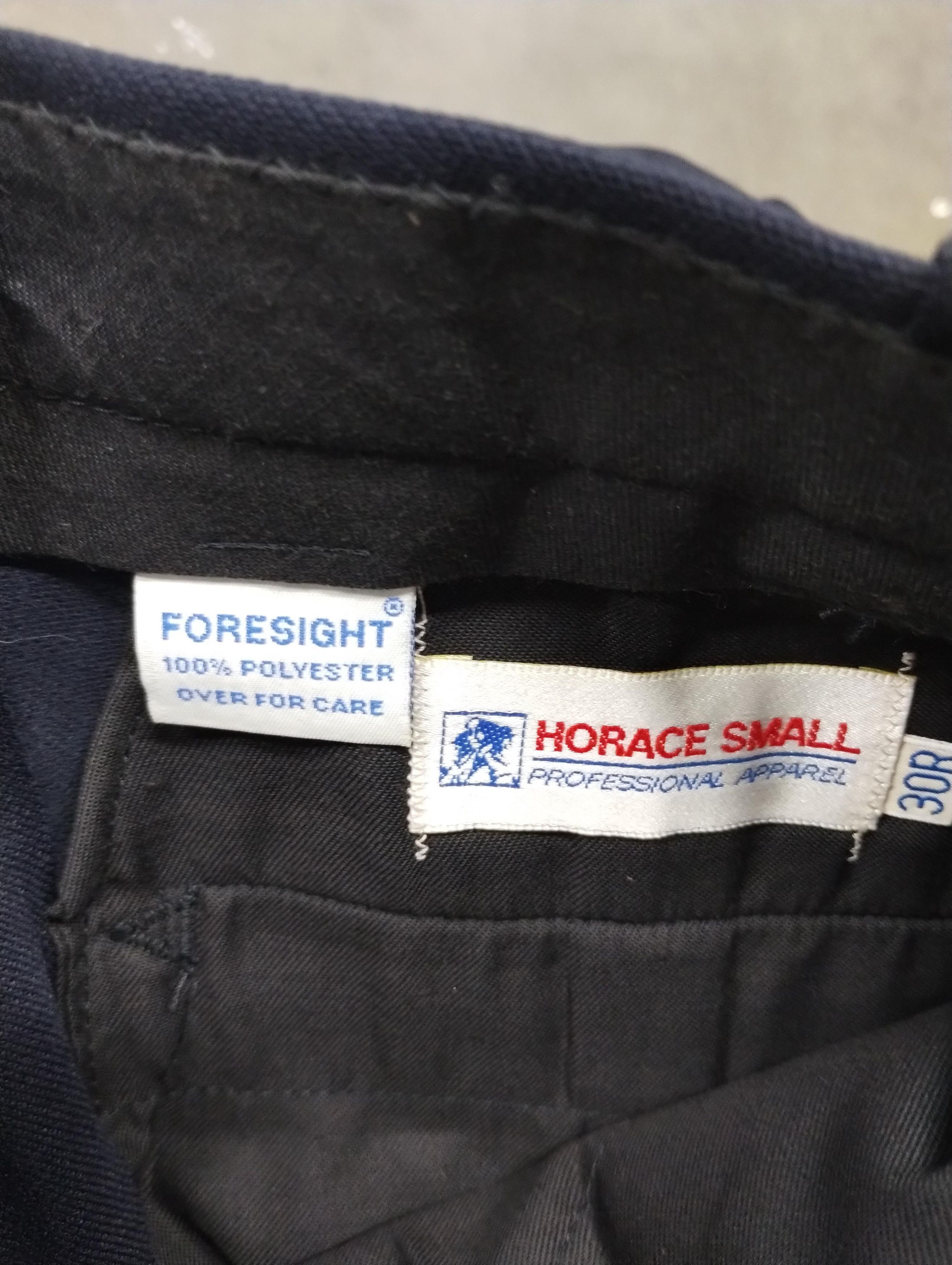 Vintage Vintage 90s Deadstock Foresight Navy Dress Pants Size US 30 / EU 46 - 2 Thumbnail