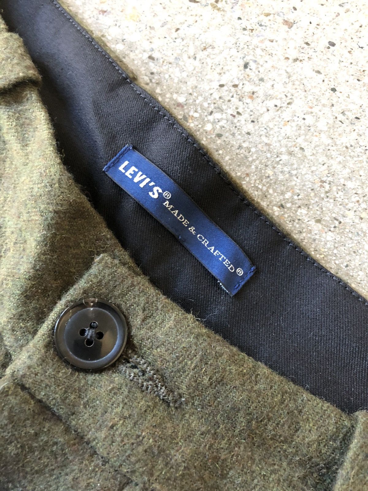 Levi's Made & Crafted Highline Cropped Trousers Size US 32 / EU 48 - 6 Thumbnail