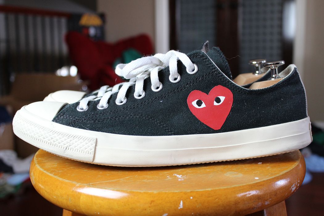 Cdg converse small outlet heart