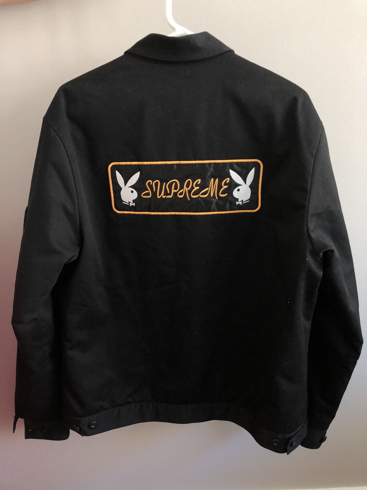 Supreme PlayBoy Work Jacket Black XL Mens FW16