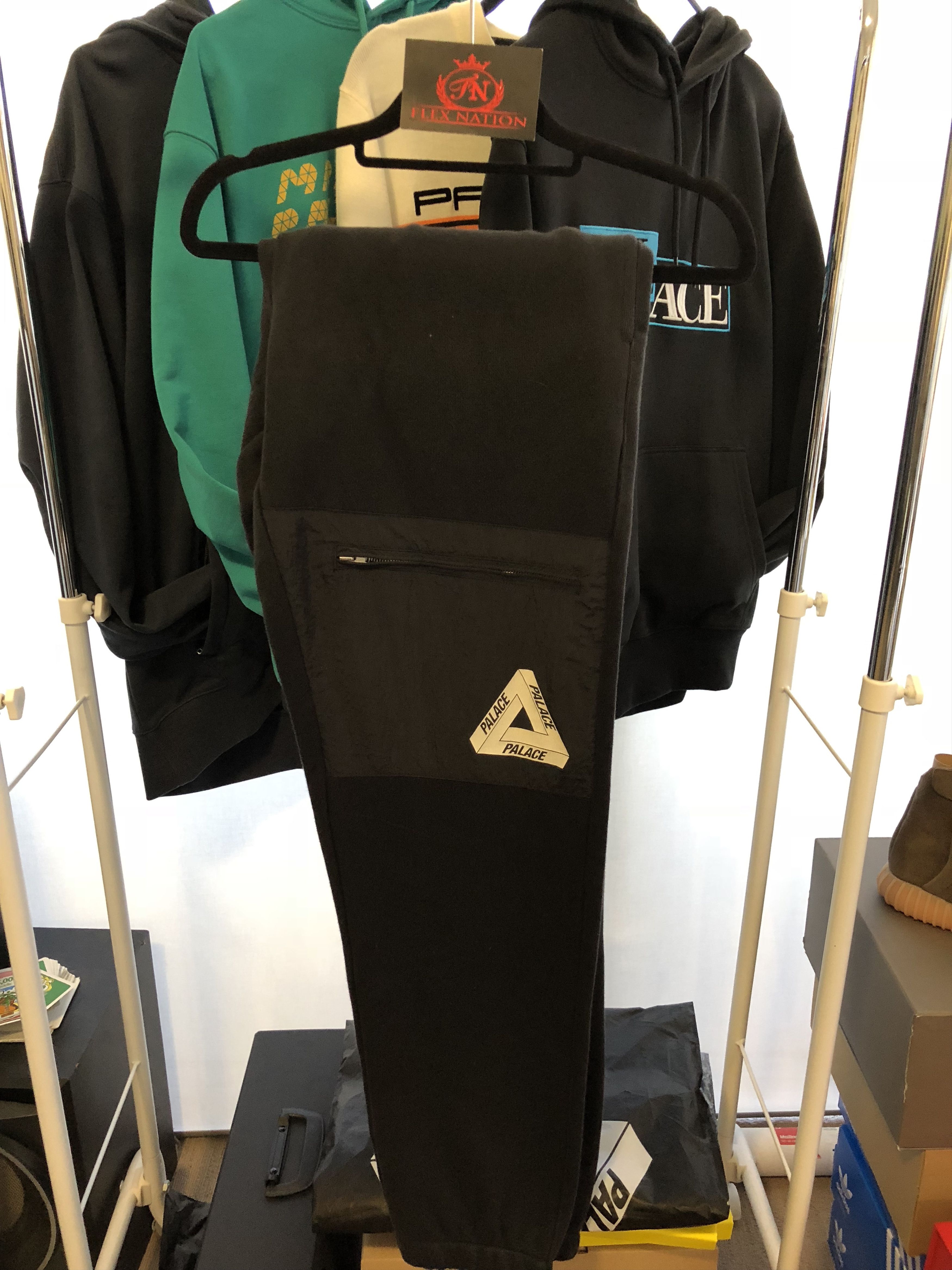 Palace Palace P CREPE JOGGERS BLACK | Grailed