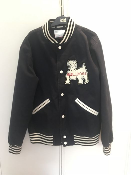 Supreme bulldog best sale varsity jacket