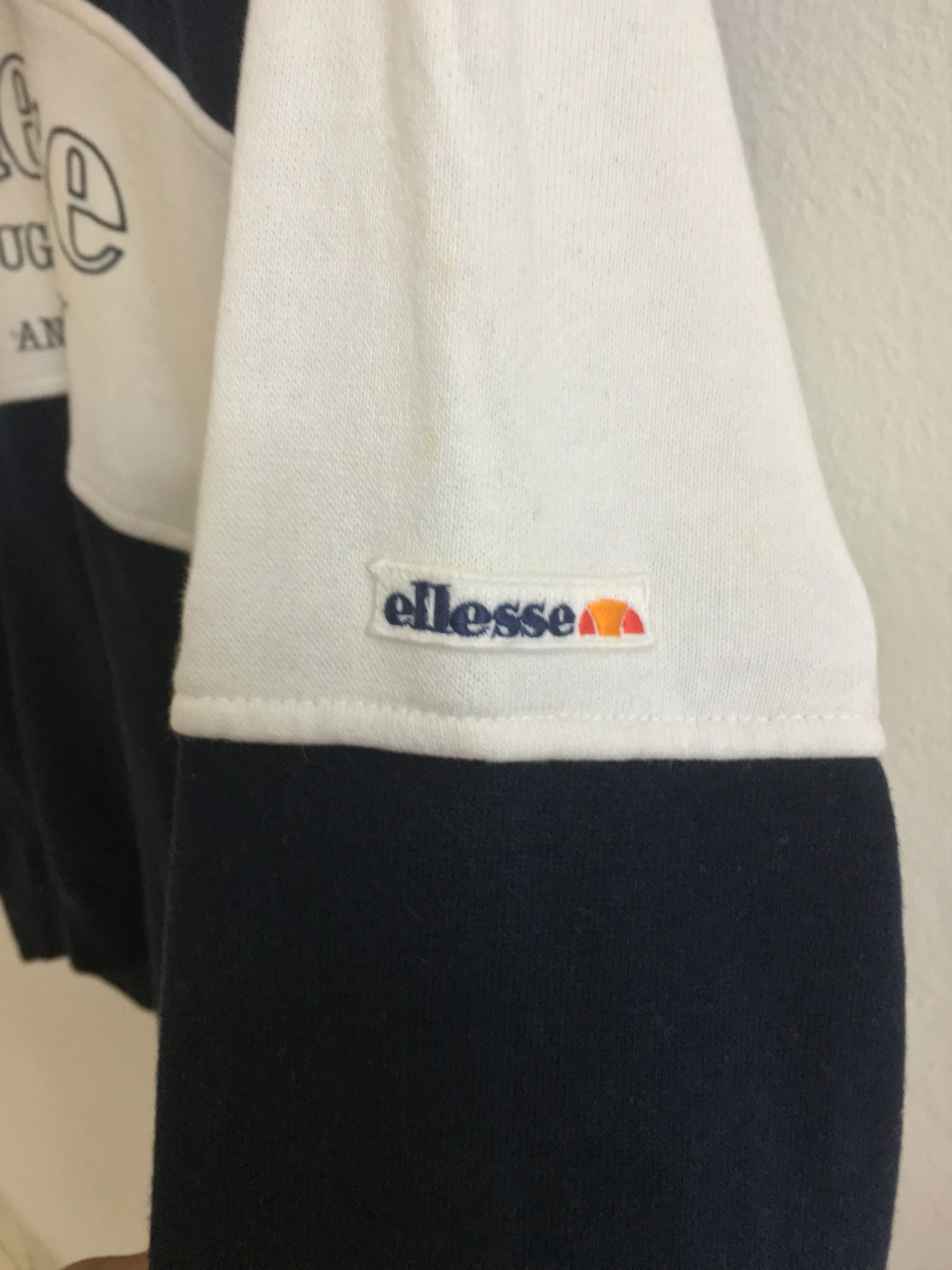 Ellesse × Vintage Vintage Ellesse Sweatshirt Spell out Armpit 19"x 25" Size US M / EU 48-50 / 2 - 8 Thumbnail