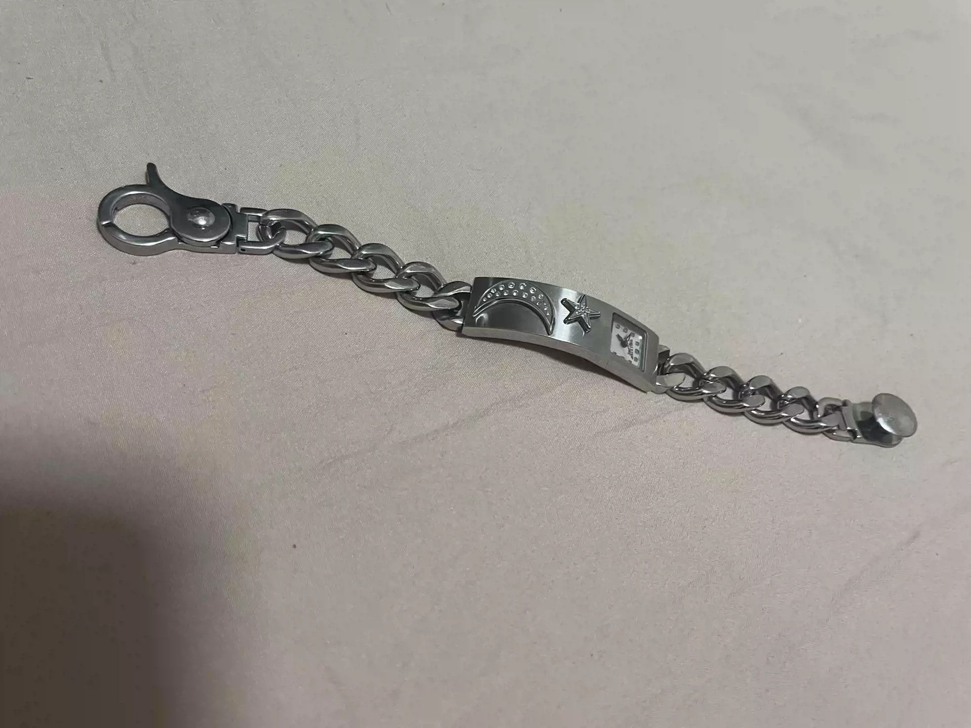 Jean Paul Gaultier Let Paul Gaultier Rare Out Of Print Star Moon Shrewder Hand Chain Watch Vantage Middle Ages Jpg Watch Cup Table Size ONE SIZE - 6 Thumbnail