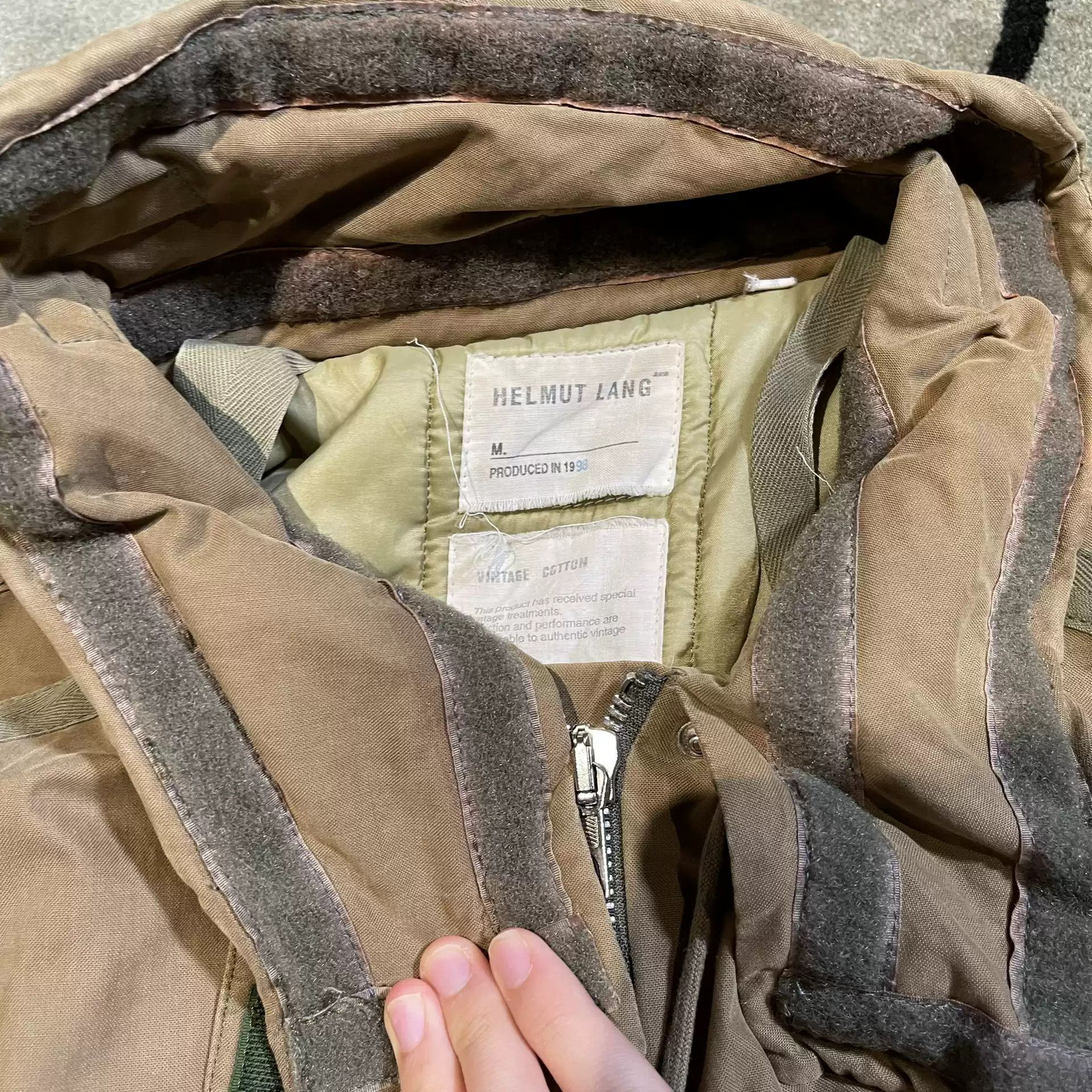 Helmut Lang Helmut Lang 99AW Astro jacket jacket in person Size US S / EU 44-46 / 1 - 2 Thumbnail