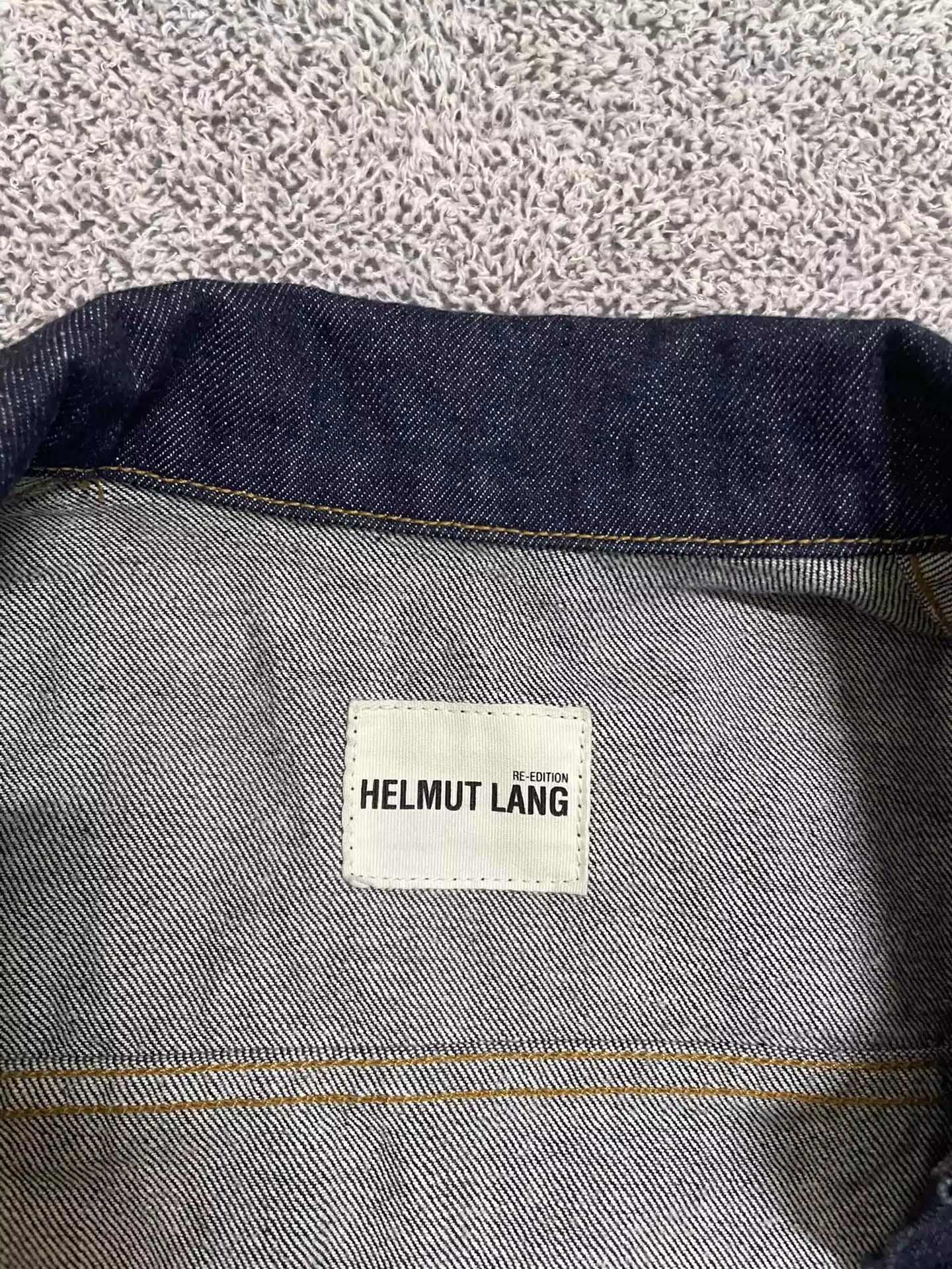 Helmut Lang Helmut Lang 1996 striped denim jacket Size US S / EU 44-46 / 1 - 6 Thumbnail