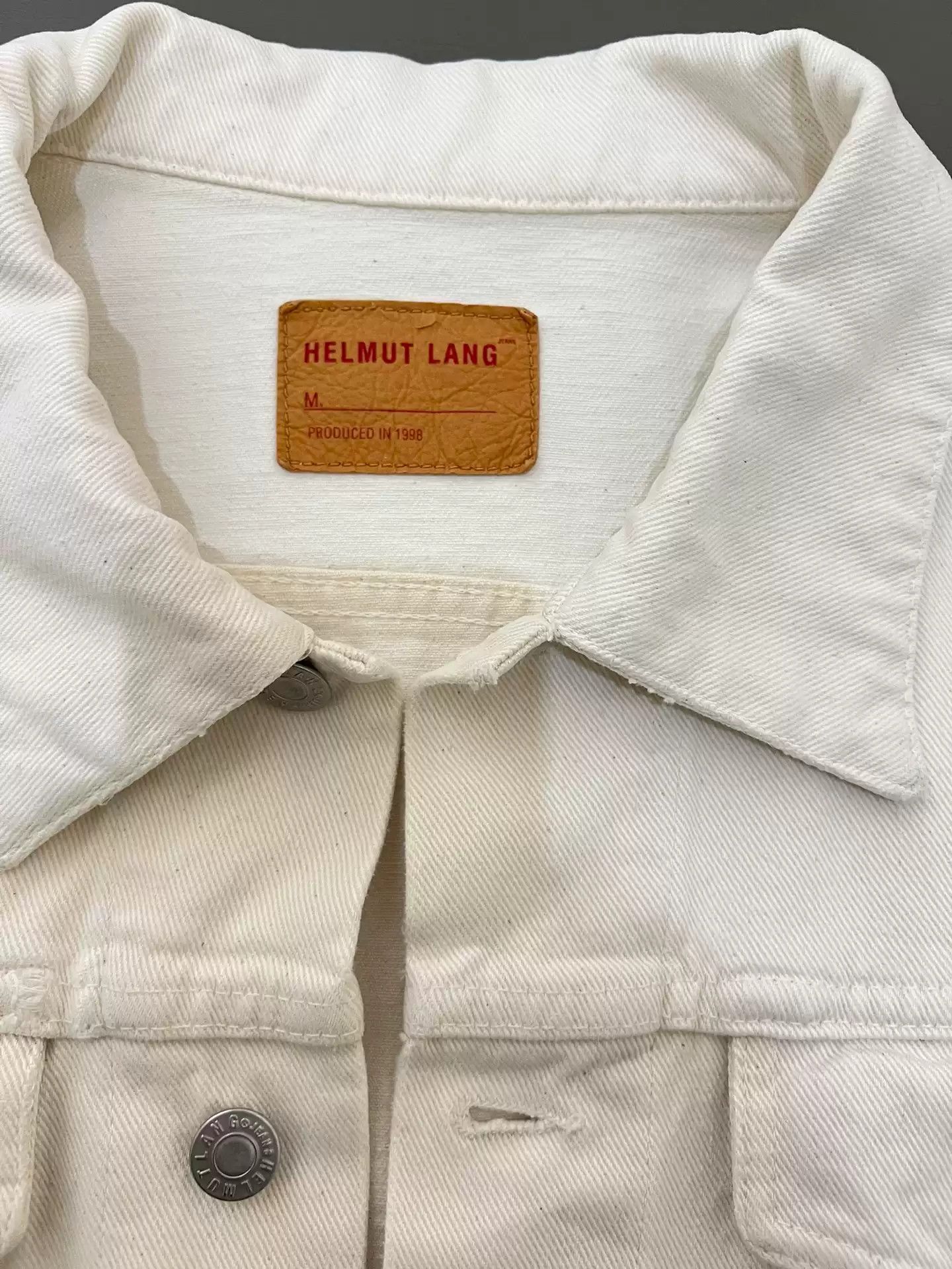 Helmut Lang Helmut Lang's 1998 type3 denim jacket Size US L / EU 52-54 / 3 - 2 Thumbnail