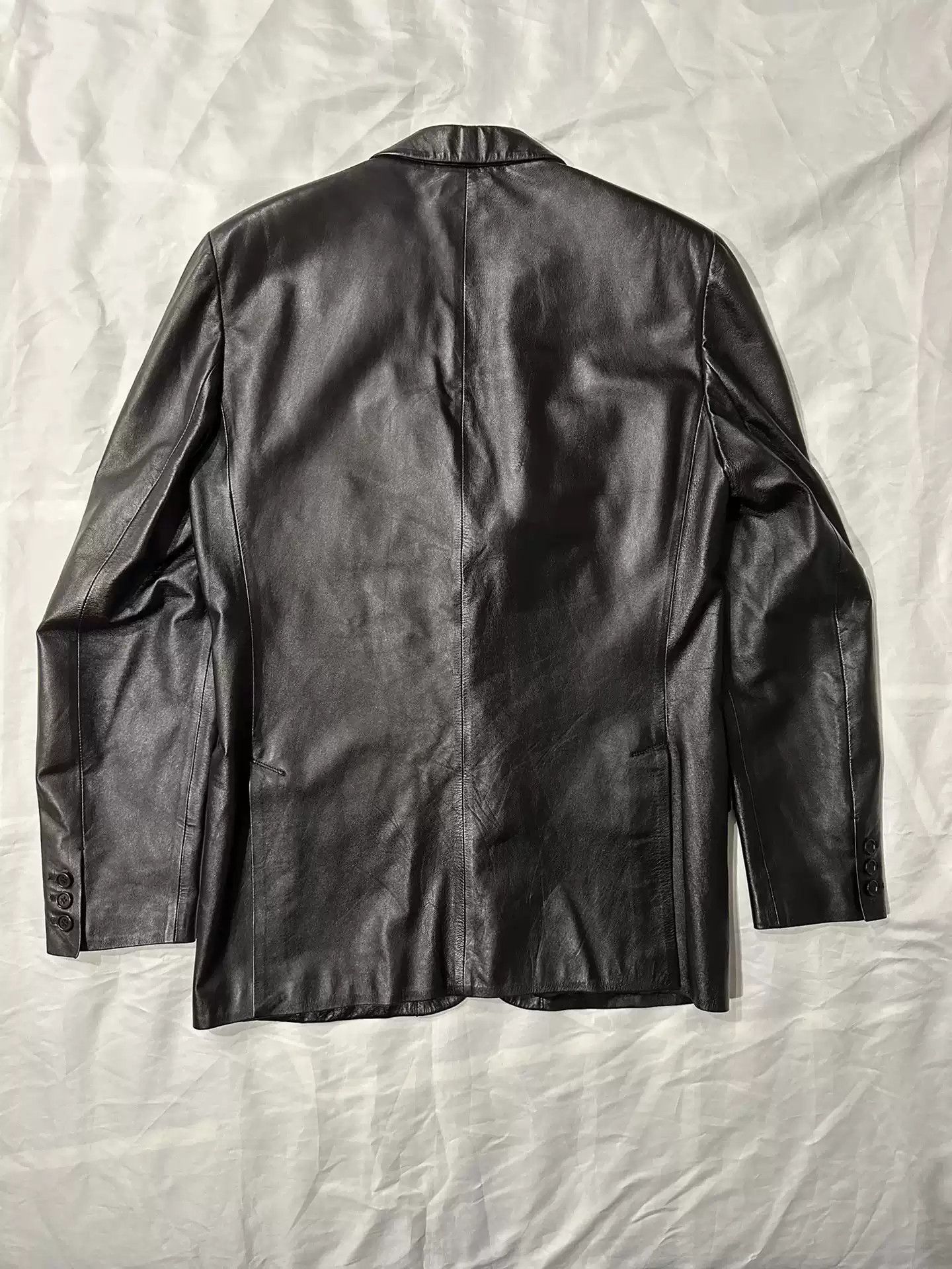 Helmut Lang Helmut Lang 1999 Lambskin Leather leather Size US XL / EU 56 / 4 - 5 Thumbnail