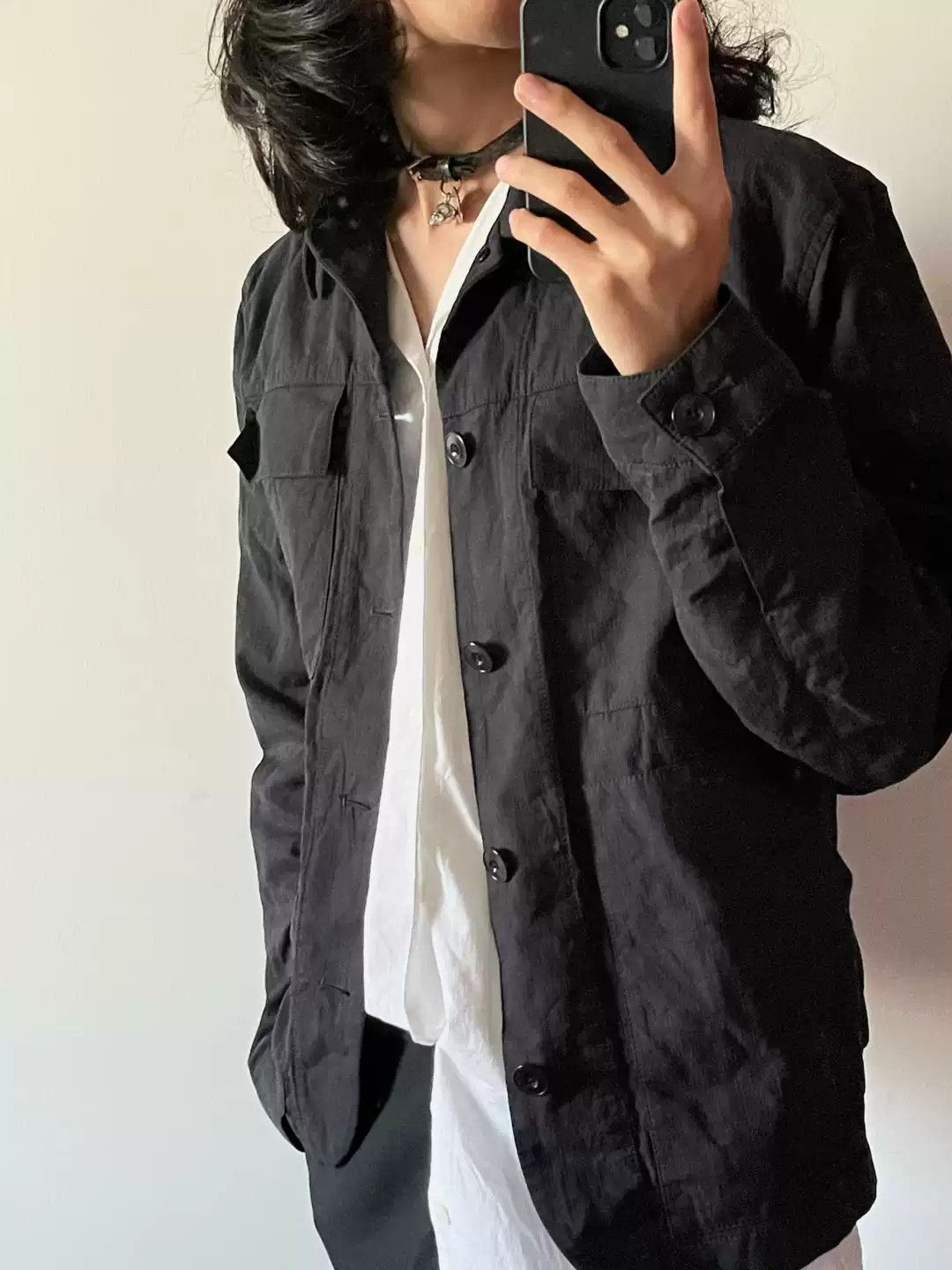 Helmut Lang Helmut Lang short four-bag tooling jacket Size US S / EU 44-46 / 1 - 2 Thumbnail