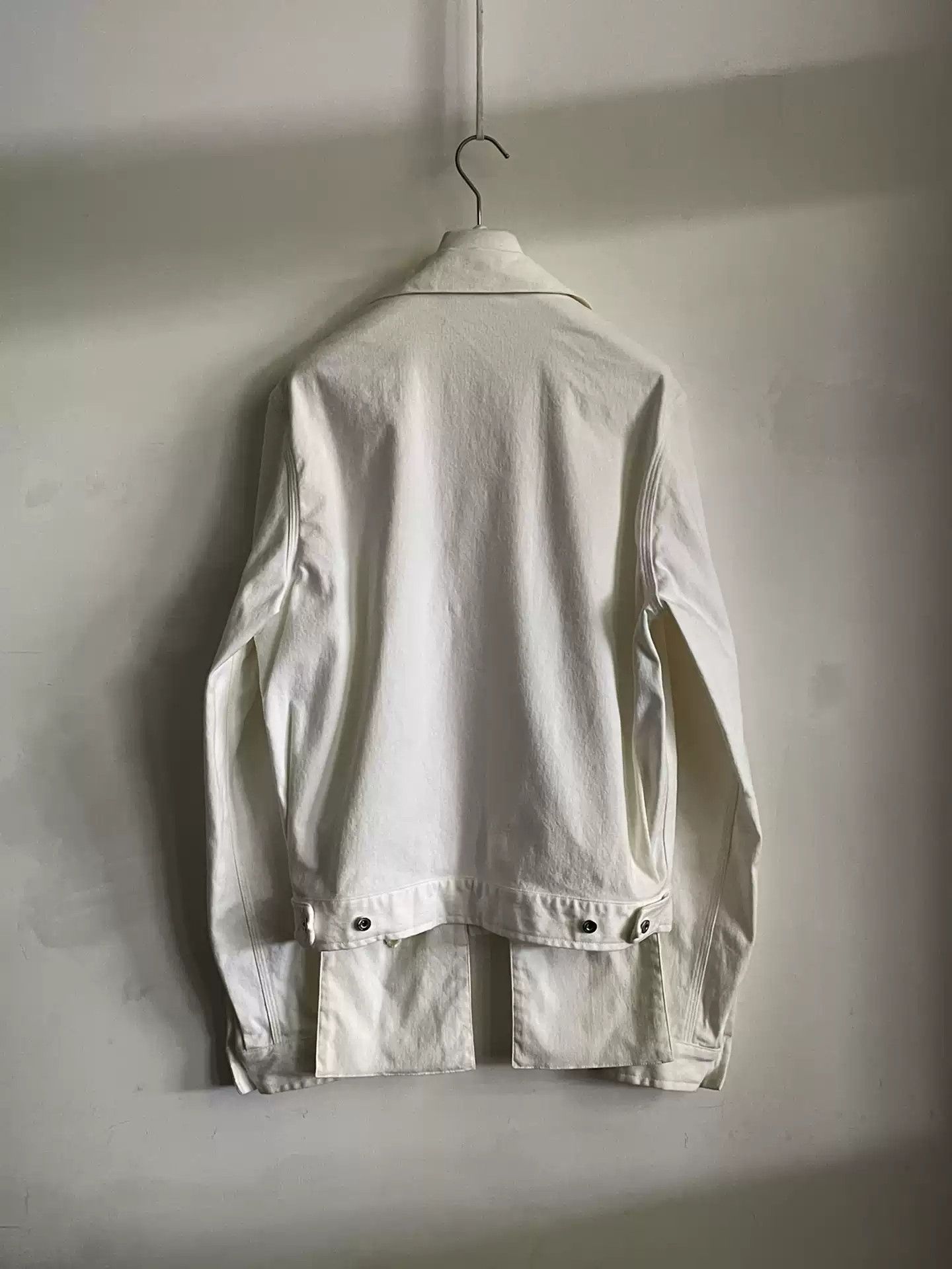 Helmut Lang Helmut Lang| I period dropocket Lycra denim jacket Size US XL / EU 56 / 4 - 4 Thumbnail