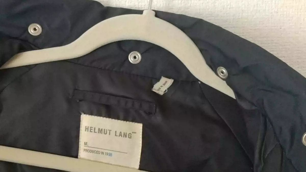 Helmut Lang Helmut Lang 1997 personal down jacket Size US L / EU 52-54 / 3 - 4 Thumbnail