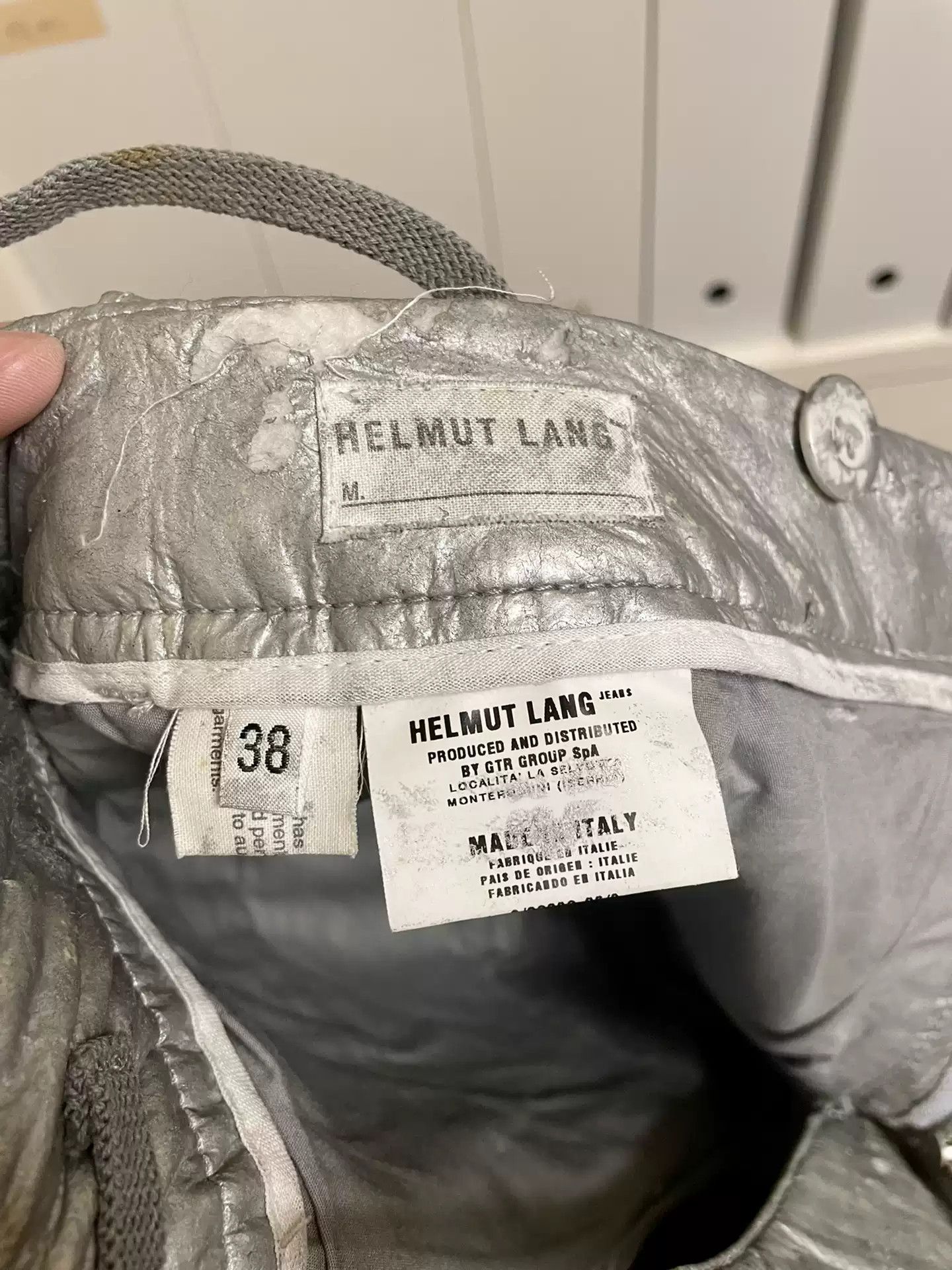 Helmut Lang Helmut Lang 98 biker astro in person Pants trousers Size US 38 / EU 54 - 7 Thumbnail