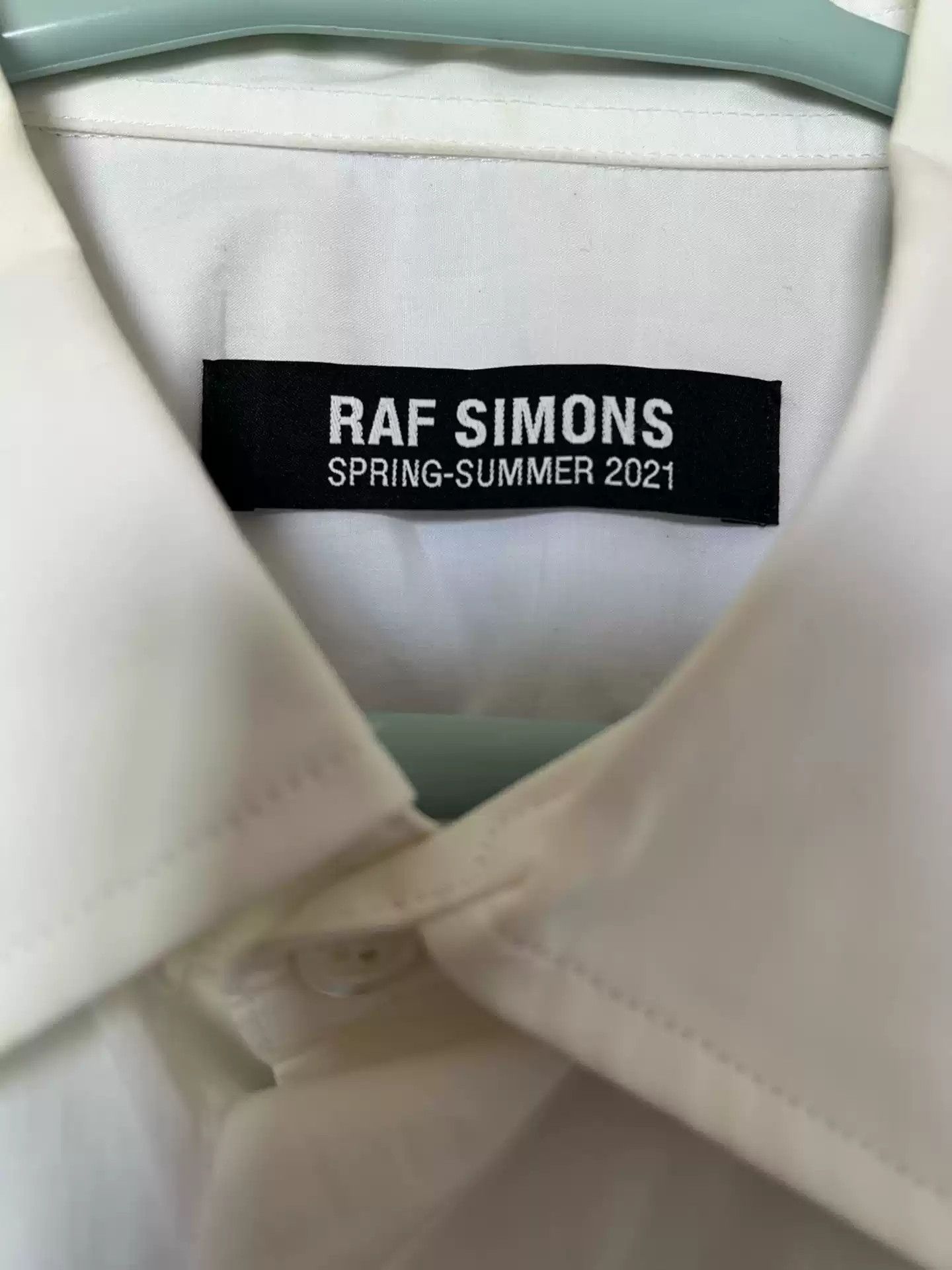 Raf Simons Raf Simons•SS21 stereo cut lace head shirt. Size US L / EU 52-54 / 3 - 2 Thumbnail