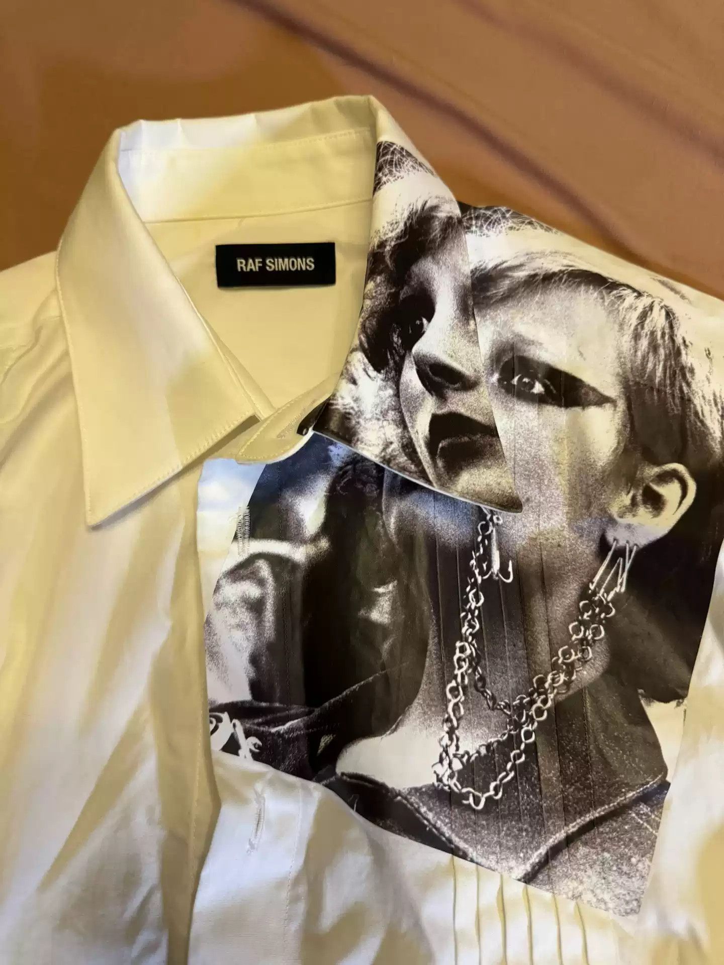 Raf Simons Raf Simons ss19 white shirt Size US L / EU 52-54 / 3 - 2 Thumbnail