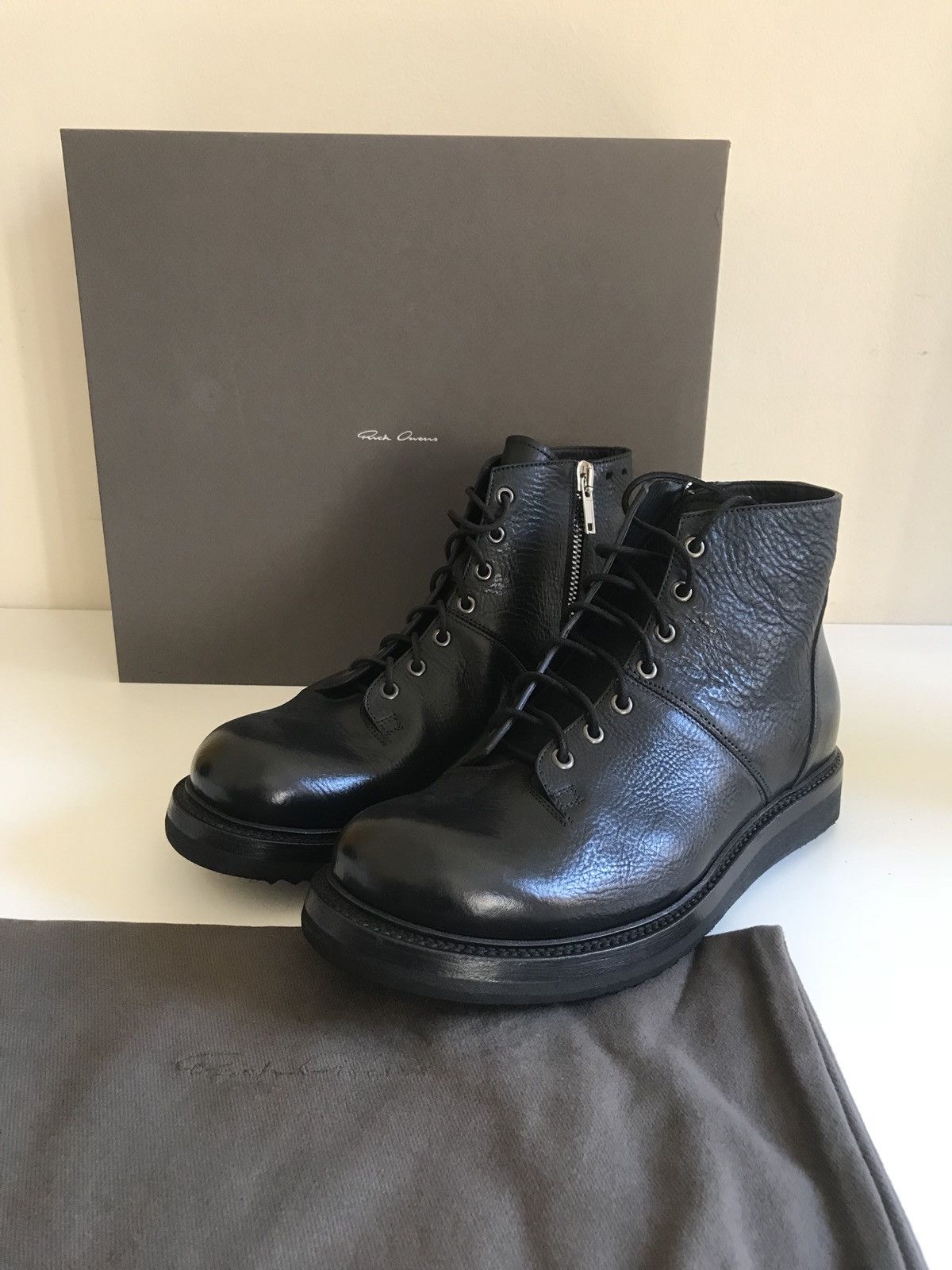 rick owens monkey boots