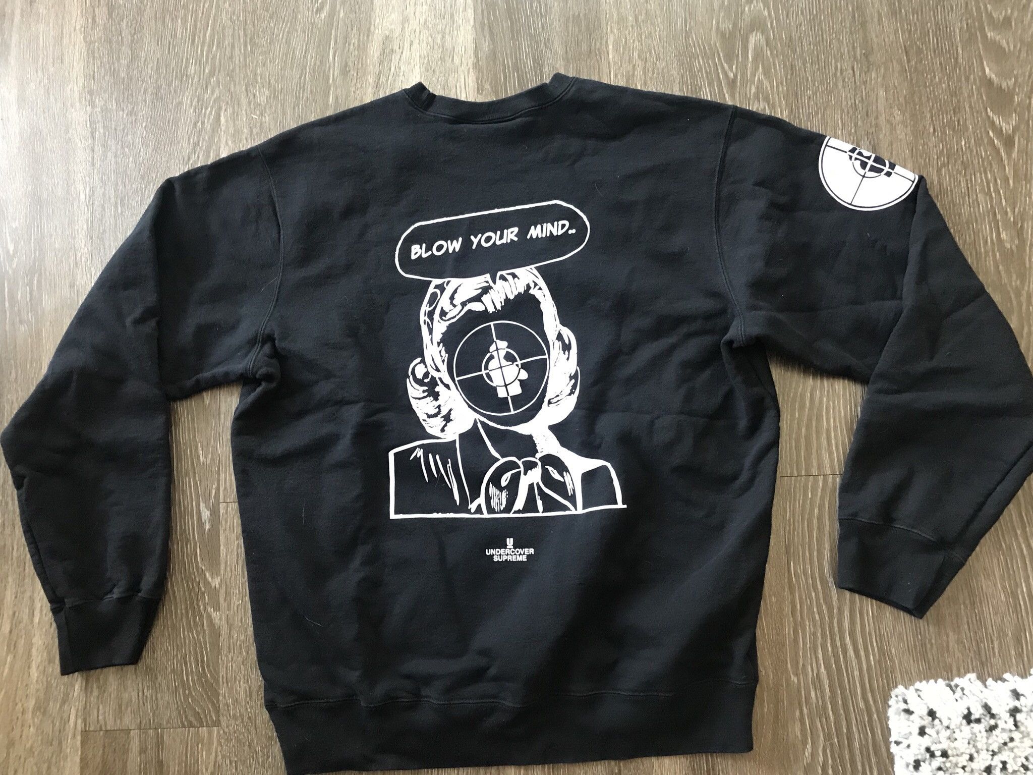 Supreme Public Enemy Blow Your Mind Crew neck Sweatshirt 