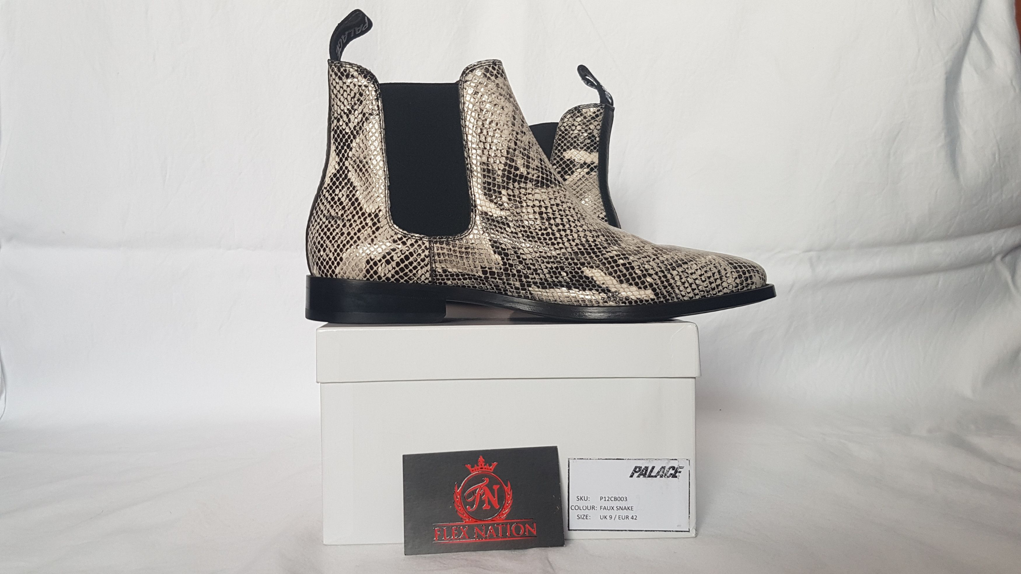 Palace 2025 snakeskin boots