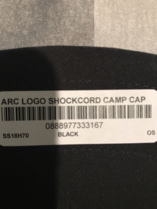 Supreme arc logo hot sale shockcord camp cap