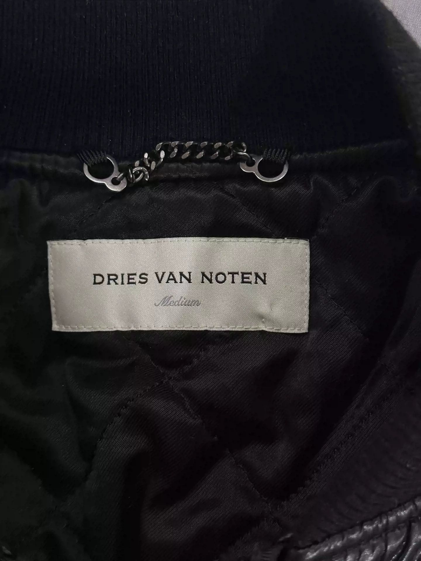 Dries Van Noten dries van noten22fw Folding back zipper bomber Size US M / EU 48-50 / 2 - 3 Thumbnail