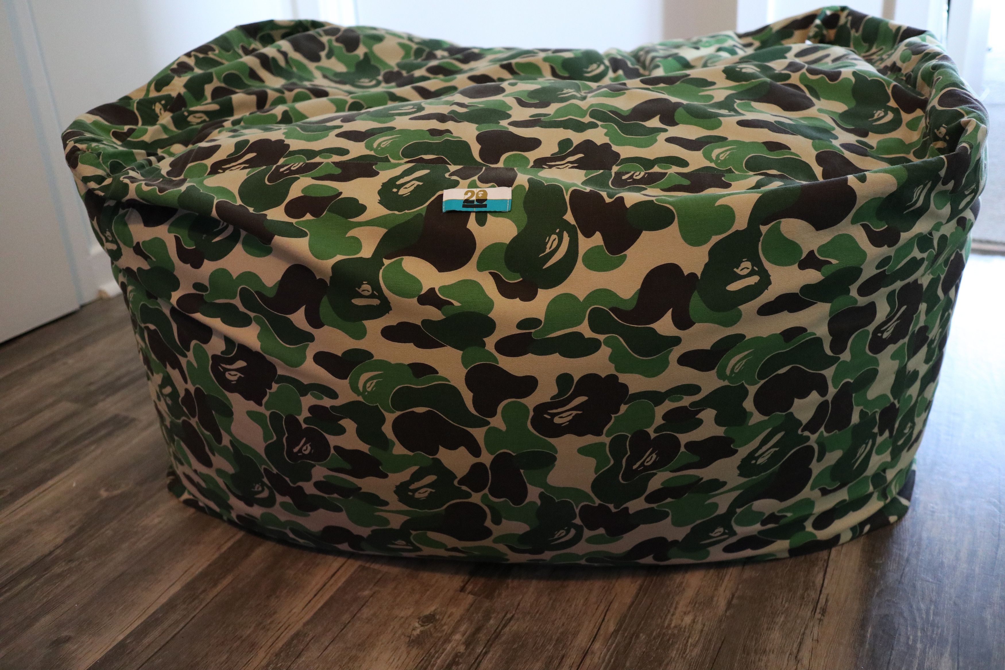 Bape x Nowhere 20th Anniversary ABC Pillow Cushion. - Depop