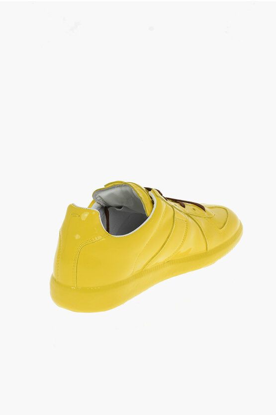 Maison Margiela MM22 Patent Leather Replica Sneakers Size US 12 / EU 45 - 3 Thumbnail