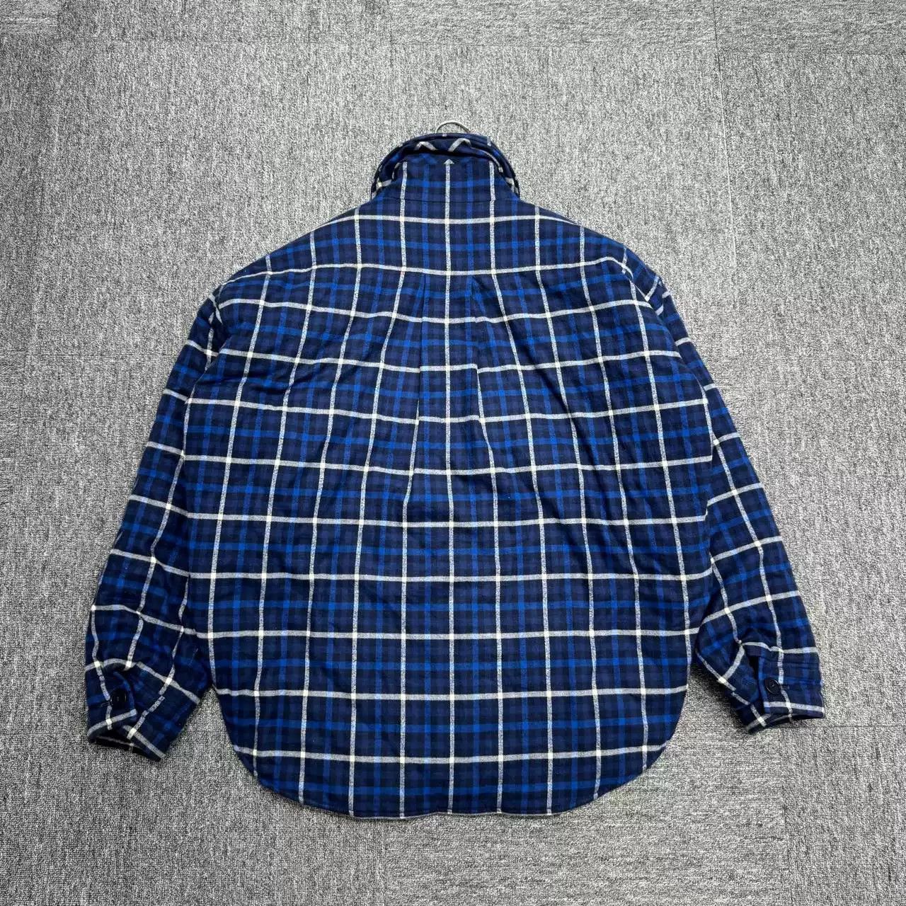 Balenciaga Balenciaga blue plaid cotton jacket Size US M / EU 48-50 / 2 - 5 Thumbnail