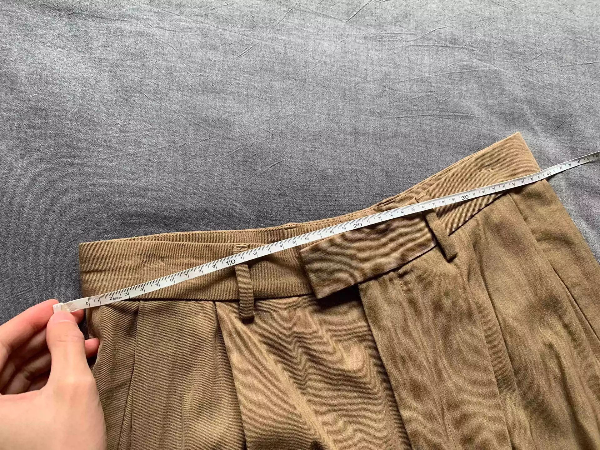 Driesvannoten wool blended pleated trousers